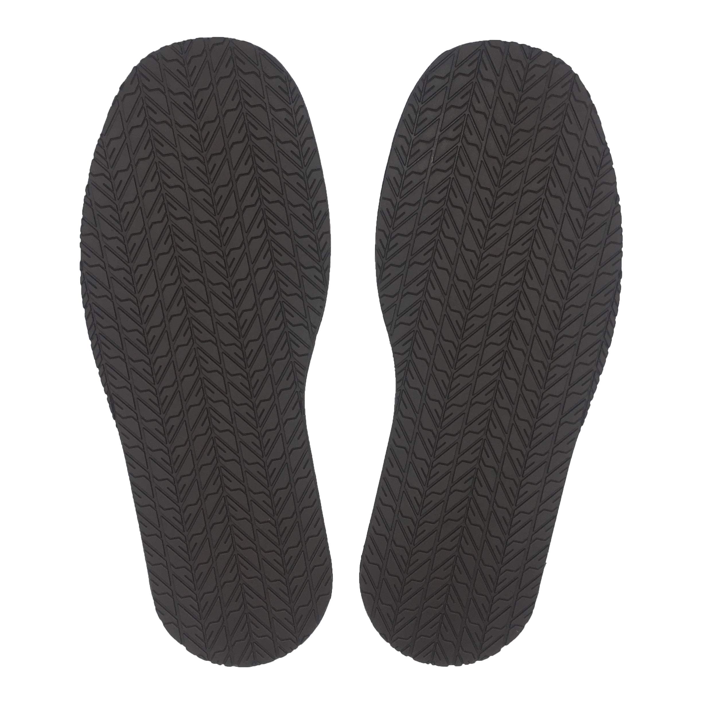 KANEIJIShoe Replacement Rubber Out Sole, 4mm, one Pair (Dark Brown)
