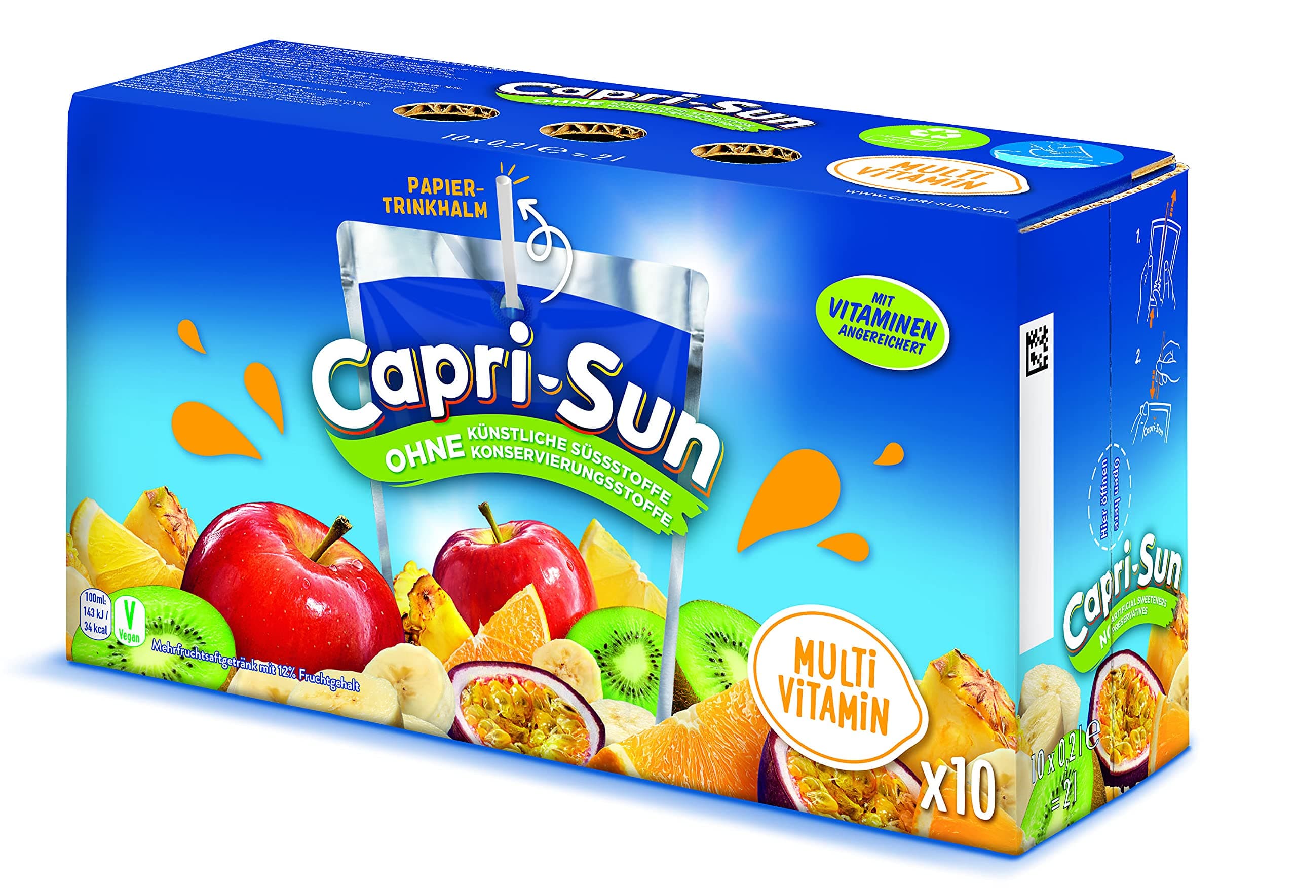 Capri Sun Fruit Punch, 4er Pack (4 x 2 L)