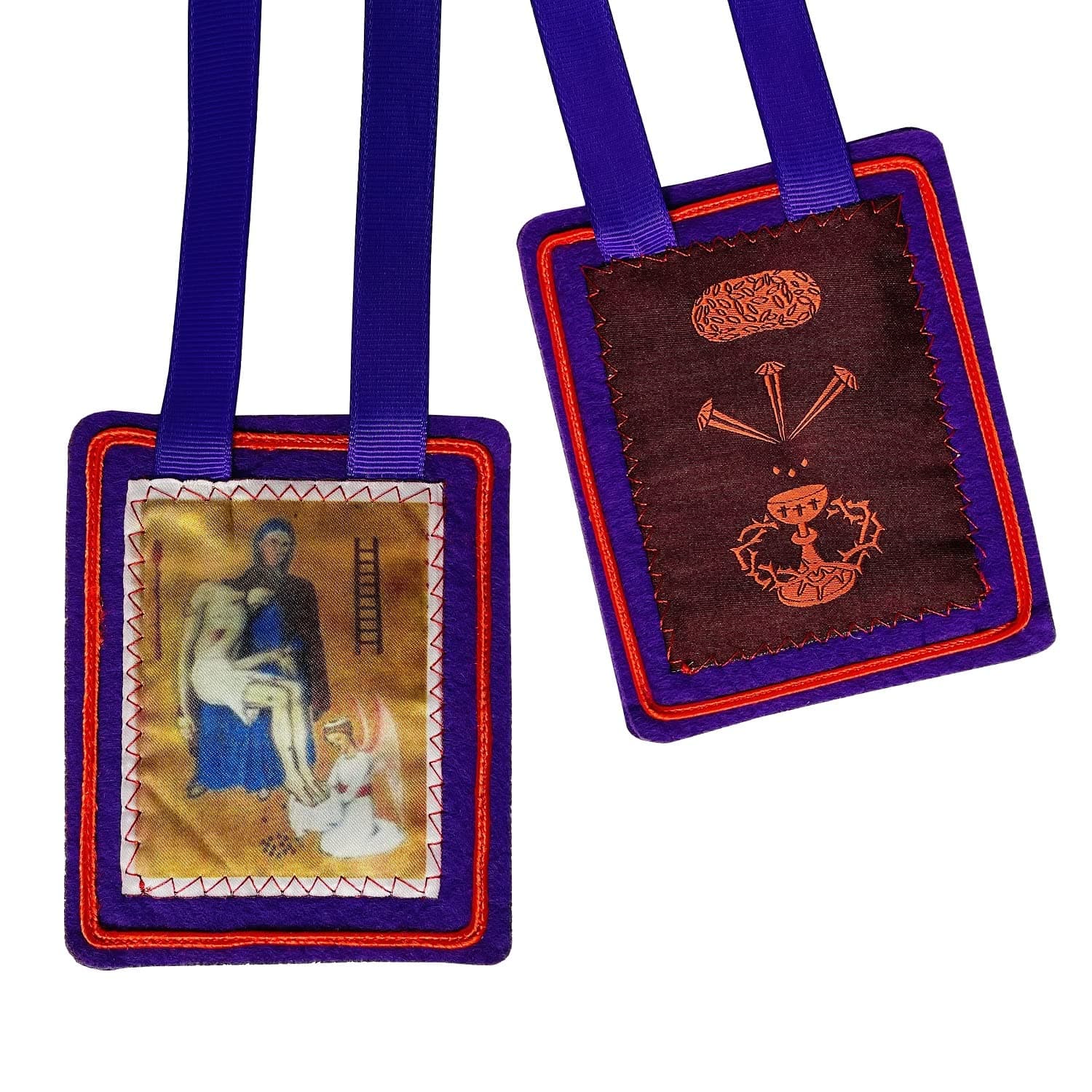 Scapulars Catholic, Purple Scapular of Benediction and Protection