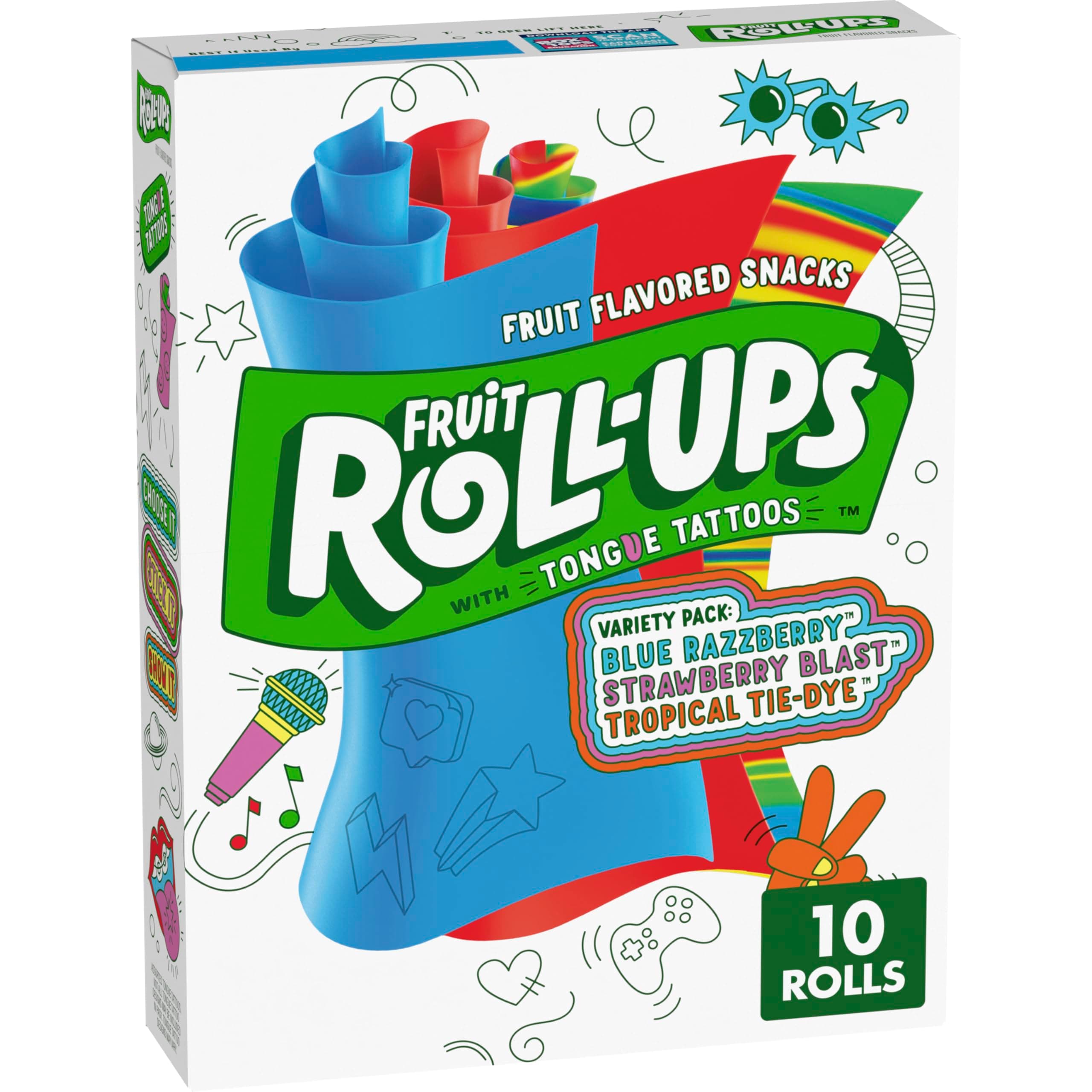 FRUIT ROLL Betty Crocker Ups, Variety Pack, 4.97 Oz / 141 G