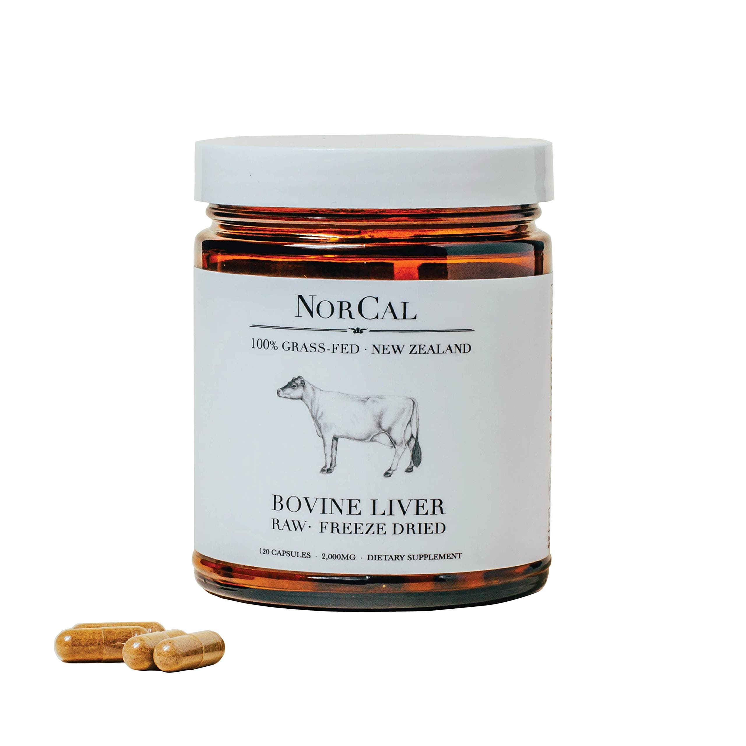 Norcal Beef Liver Capsules