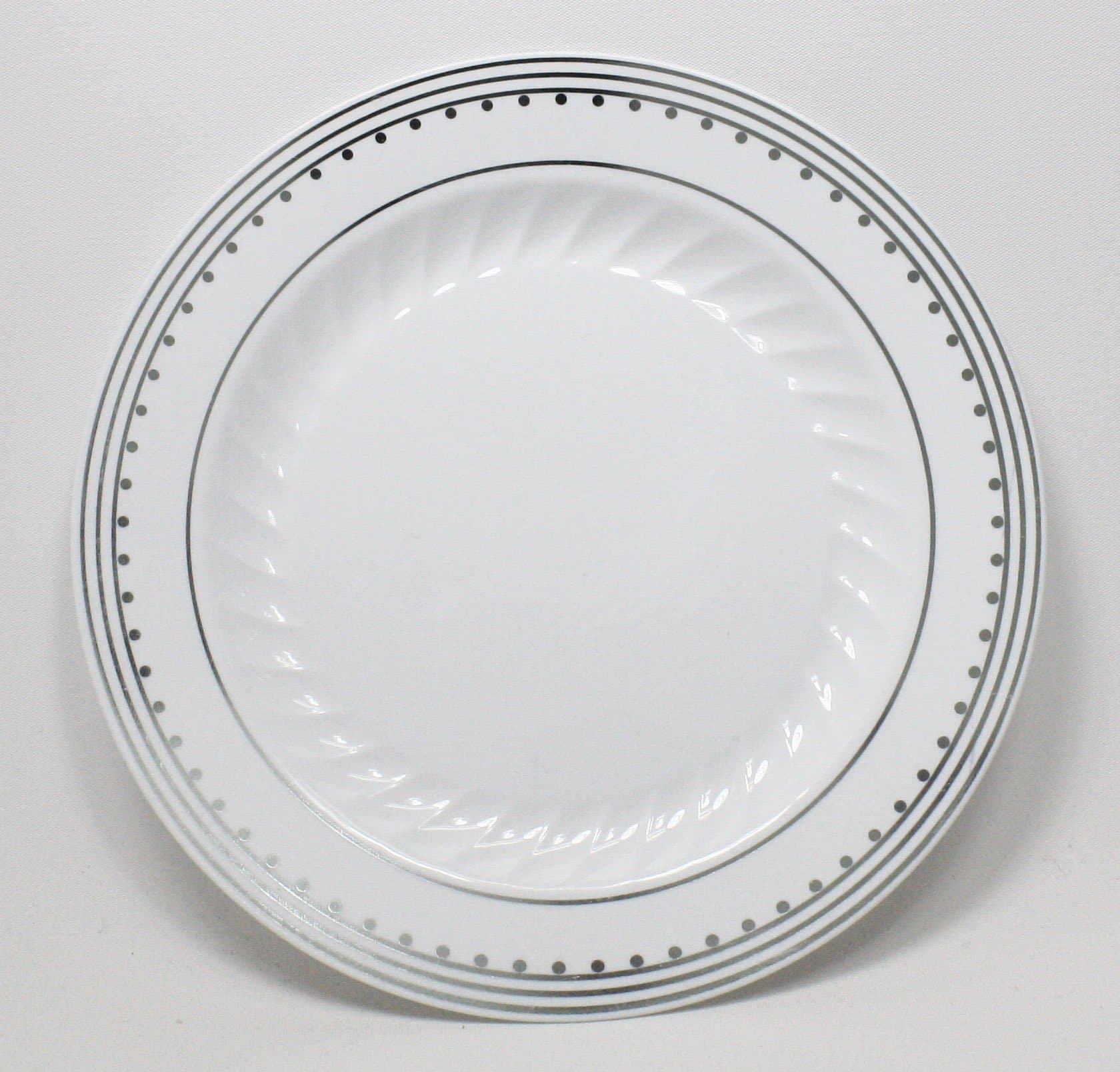 Princess Silver Salad/Dessert Plates - 7.5" (Set of 10)