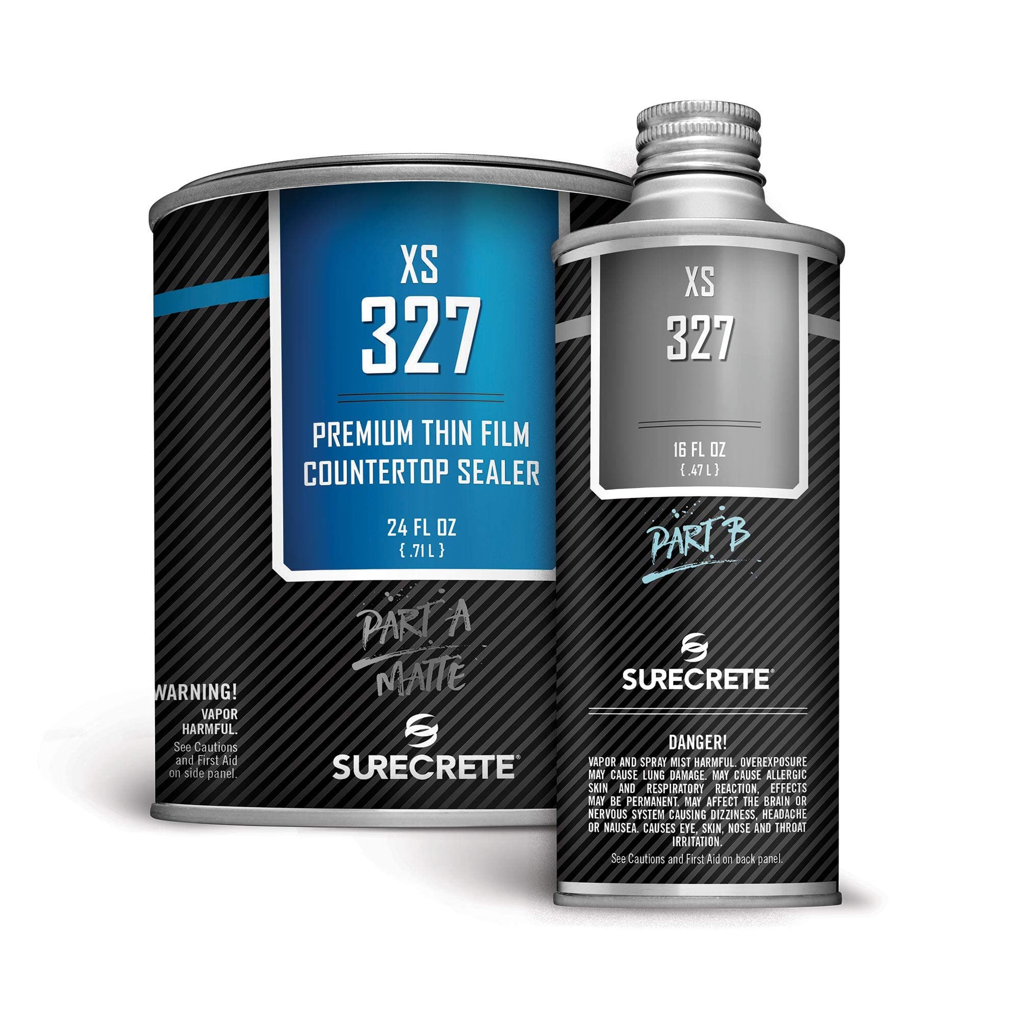 XS-327 Concrete Countertop Sealer Matte Finish Food Safe Water Based (100 ft²) 1 Quart