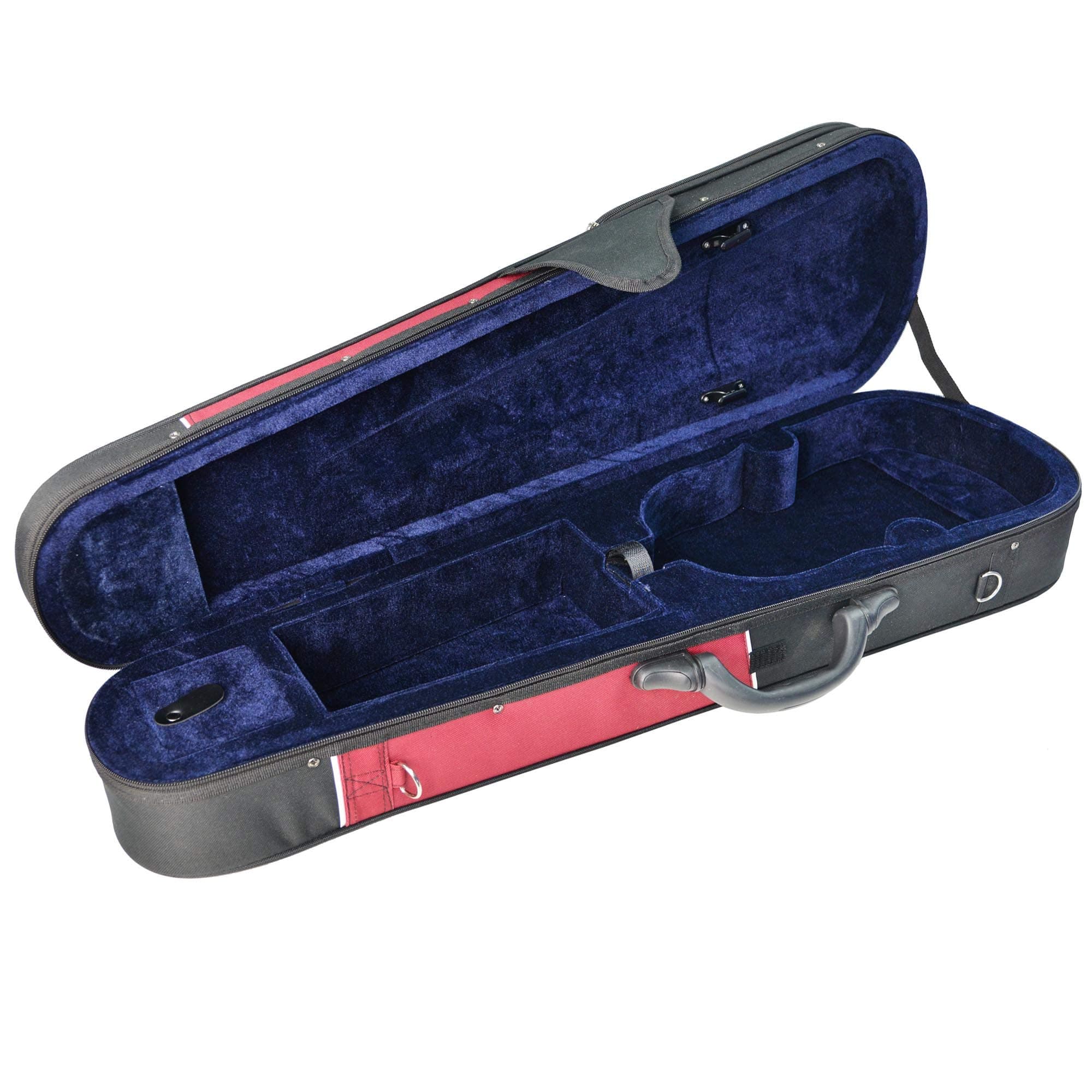 Forenza Violin Case - 1/2 Size Light Blue and Black FA03VNE