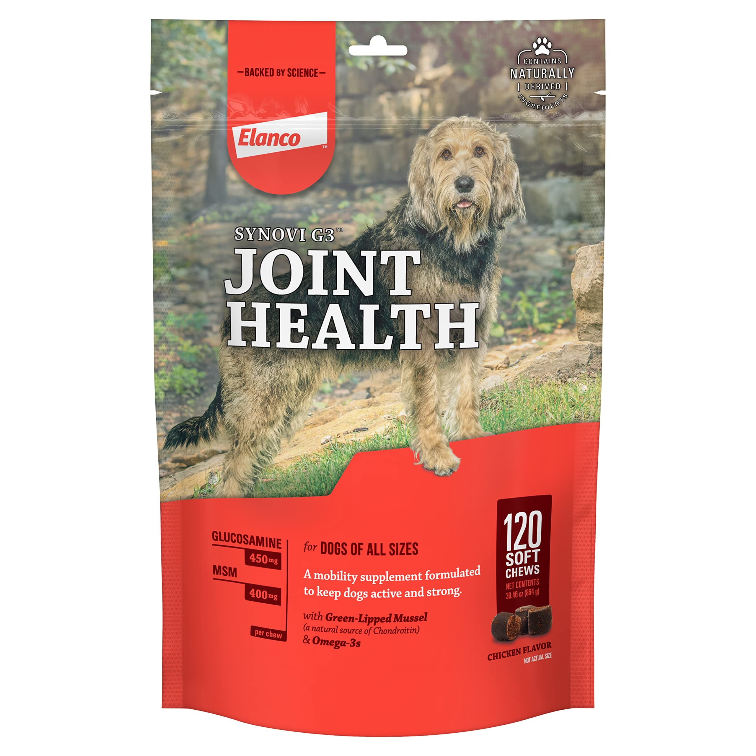 Bayer Animal Health DVM Resources SynoviG3 Soft Chews, 240 C