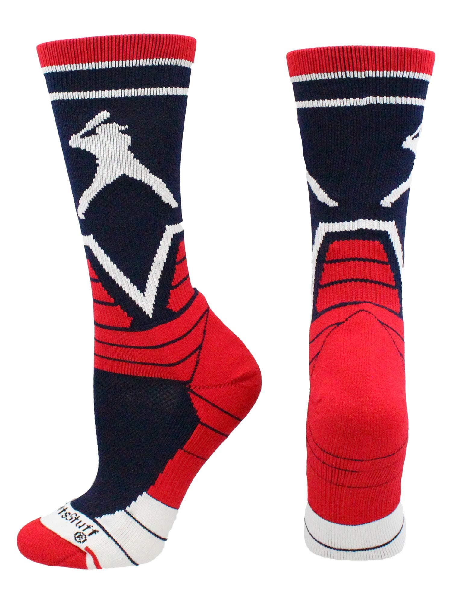 MadSportsStuff Victory Baseball Socks with Player in Crew Length