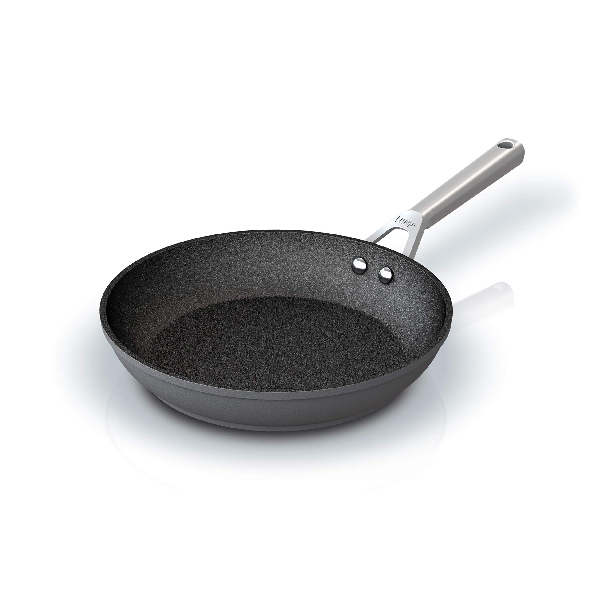C30026Z Foodi NeverStick Premium Hard-Anodized 10 1/4-Inch Fry Pan, slate grey