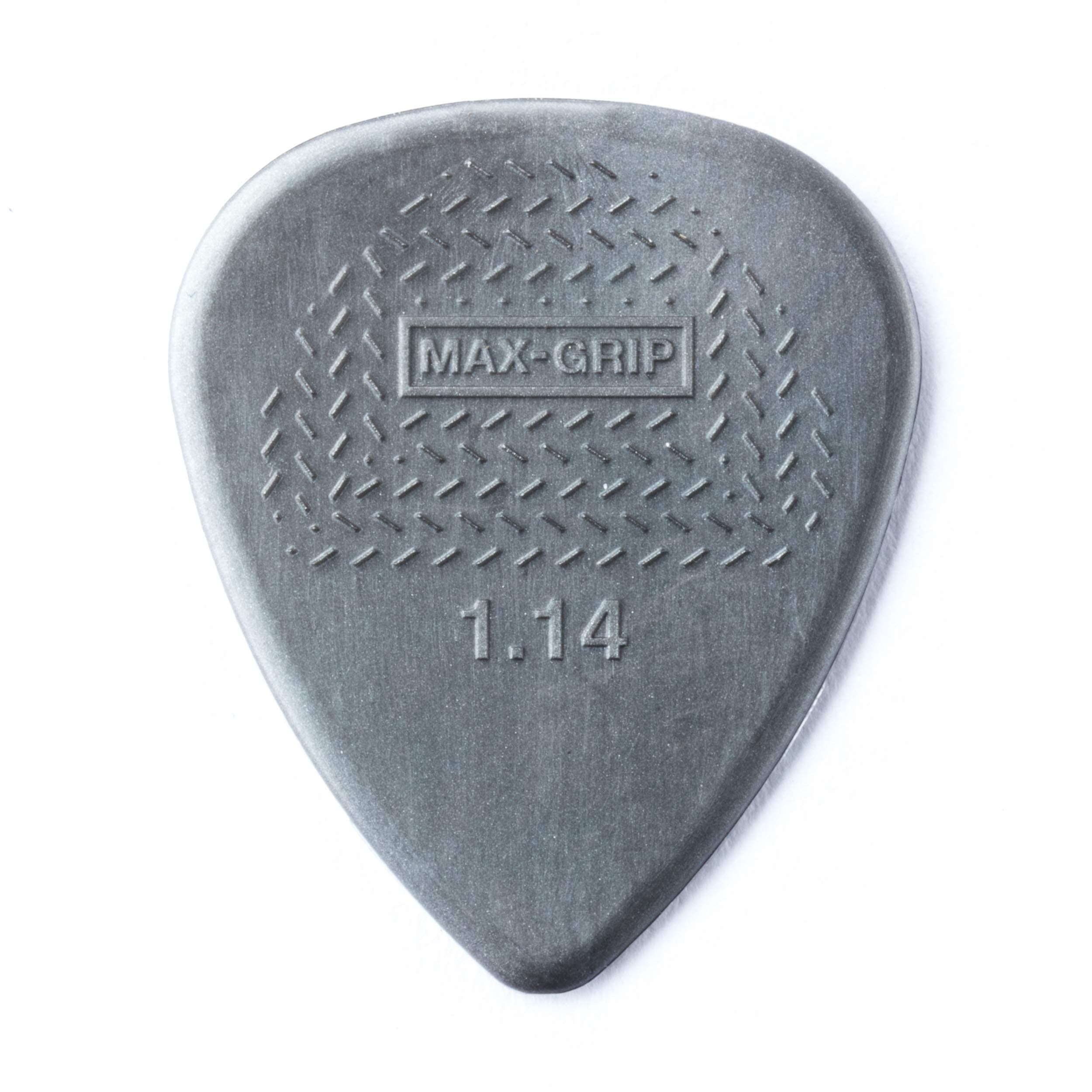 Gym Dunlop Max Grip Nylon Standard 1.14mm Guitar Pick - 24 Pack (449F114)