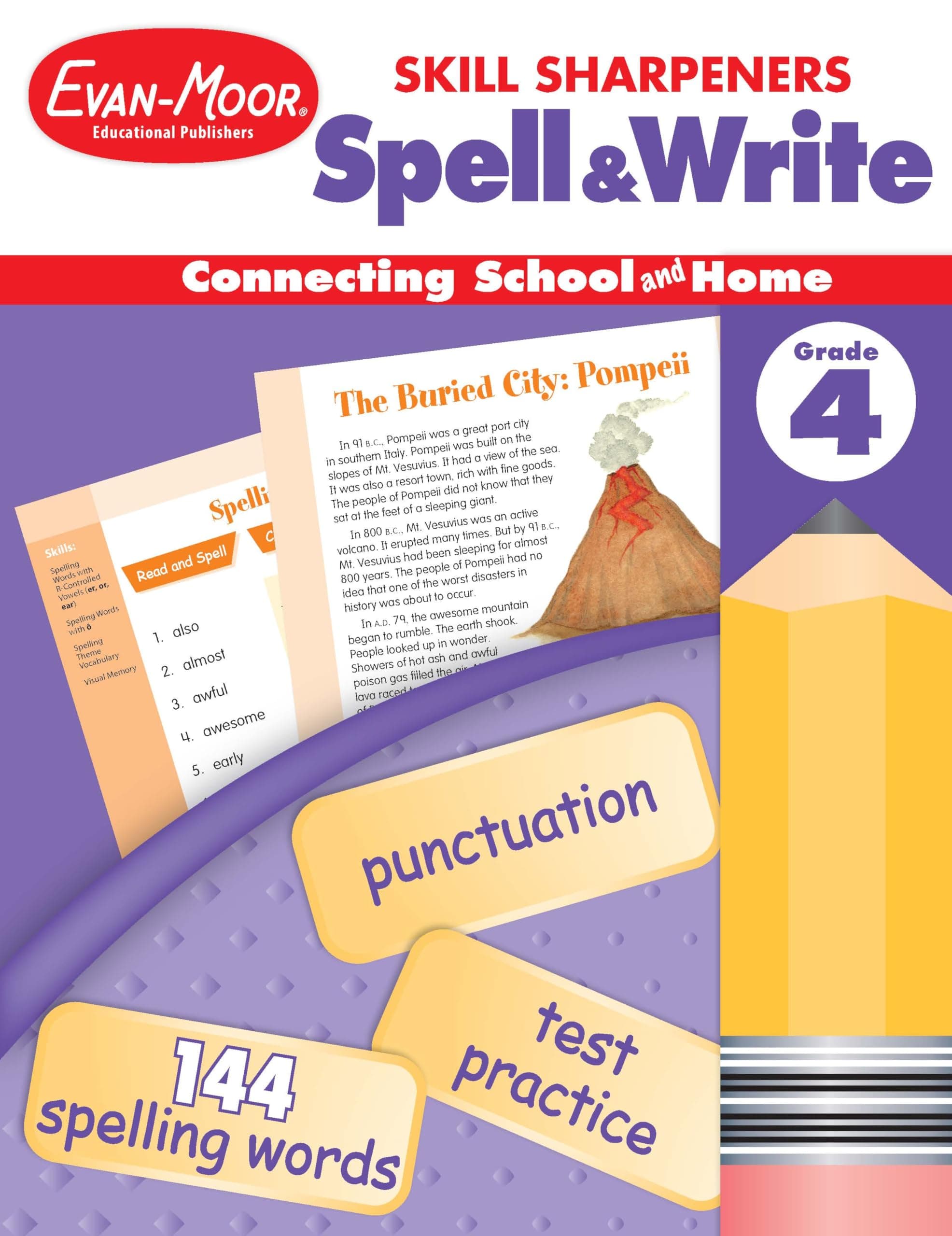 Skill Sharpeners Spell & Write Grade 4
