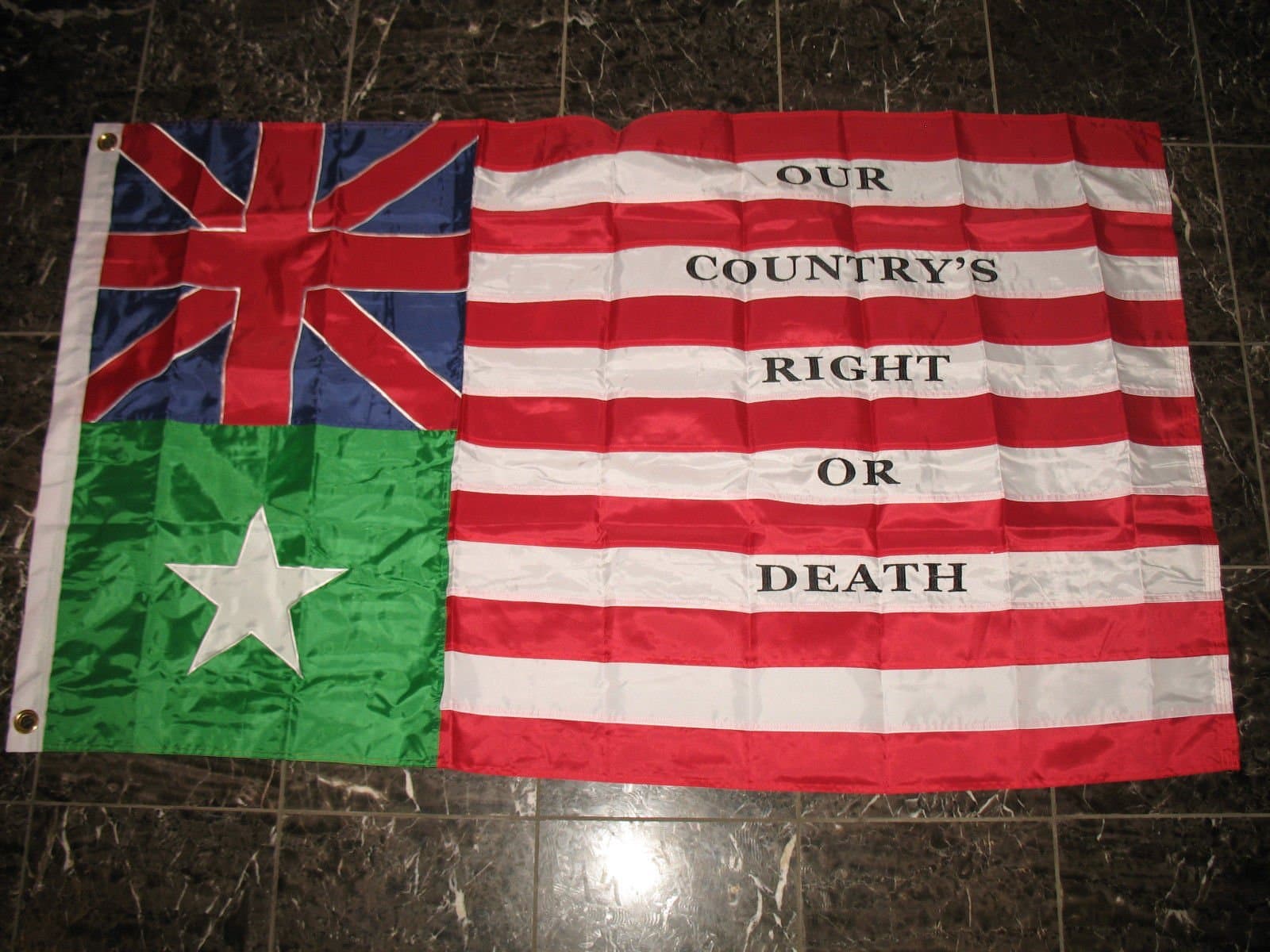 3X5 Embroidered Sewn Texas Baker San Felipe Nylon Flag 3'X5' Banner