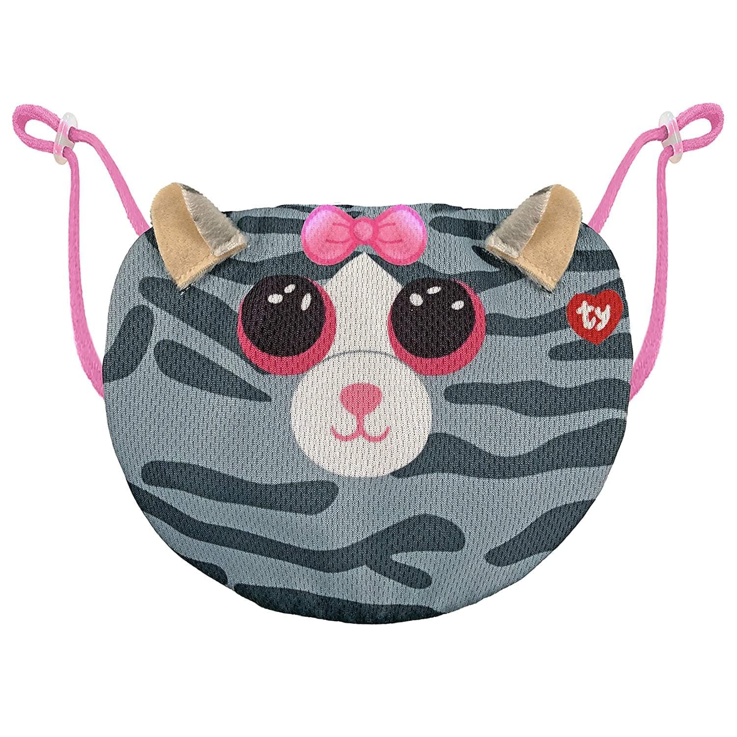 TYUK Ltd 95700 Kiki Cat Beanie Boo Face Mask, Multicoloured, One Size