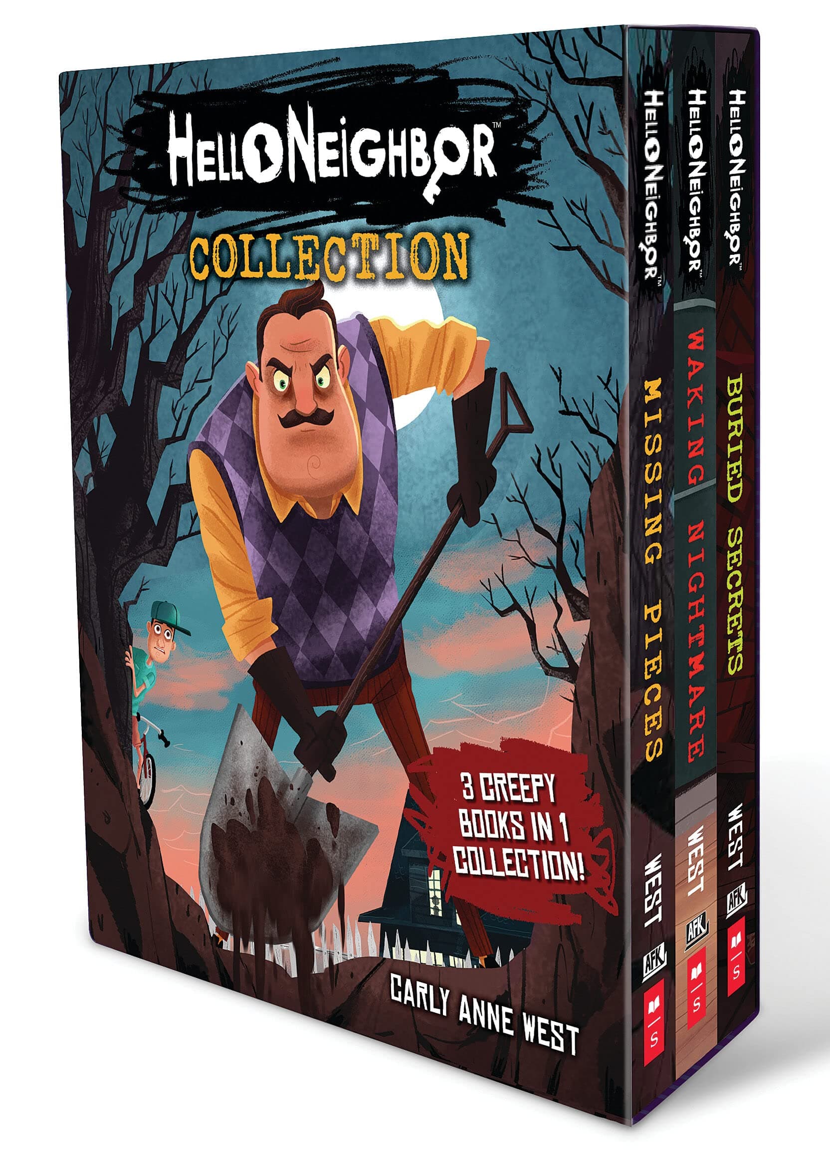 Hello Neighbor Collection: Missing Pieces / Waking Nightmare / Buried Secrets Paperback – 7 Nov. 2019