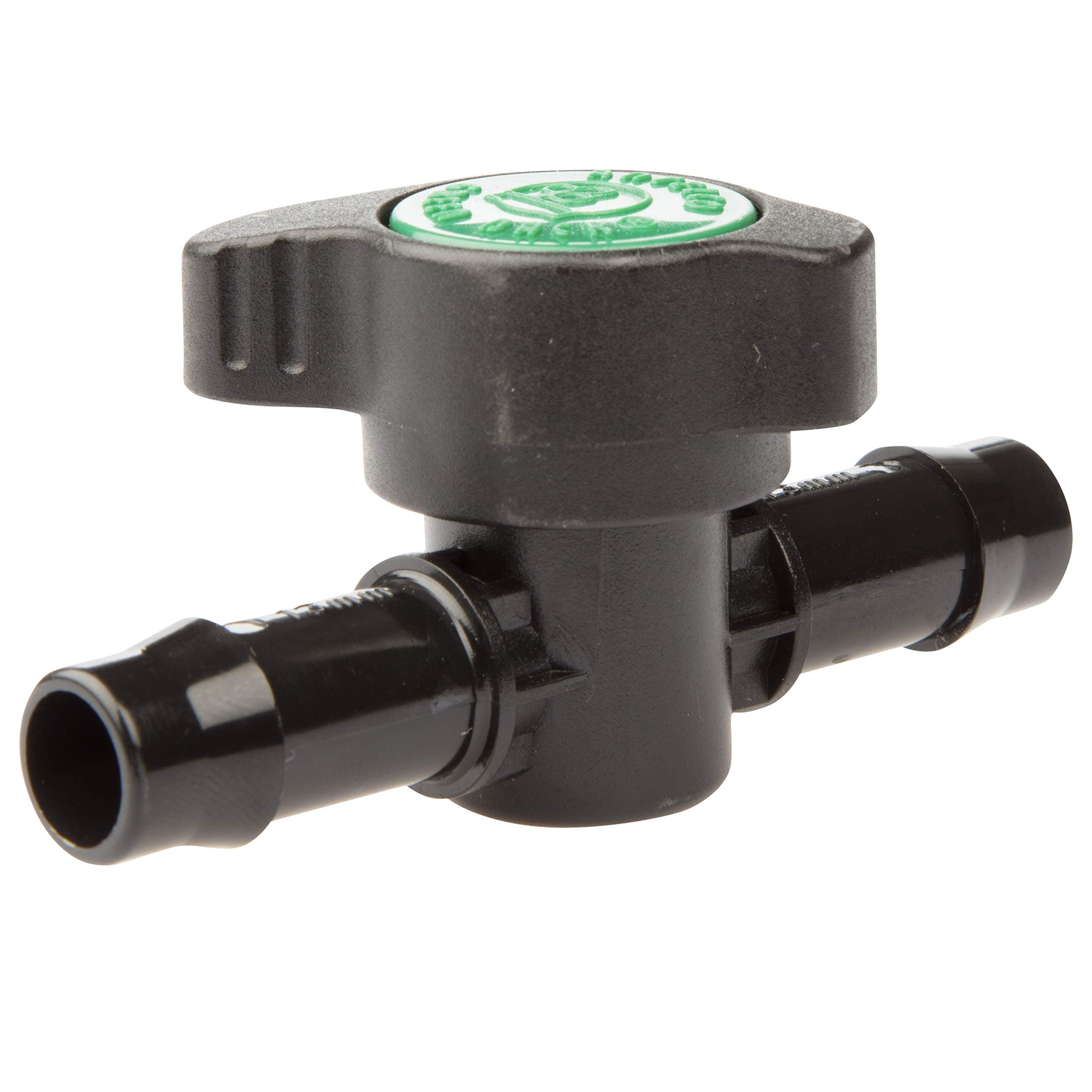 The Original Safety Siphon 3/4 Inch Barbed Shut Off Valve - Simple On and Off Operation No Leak Design - Constructed from Lightweight Wear-Resistant Plastic