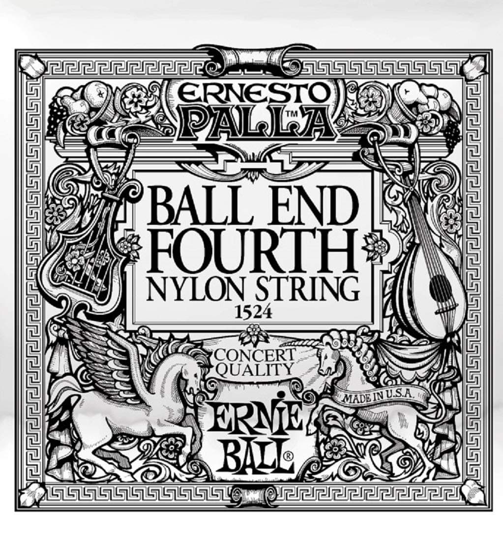 Ernie Ball 1524 Ernesto Palla Ball End 4th Nylon String - ONE STRING