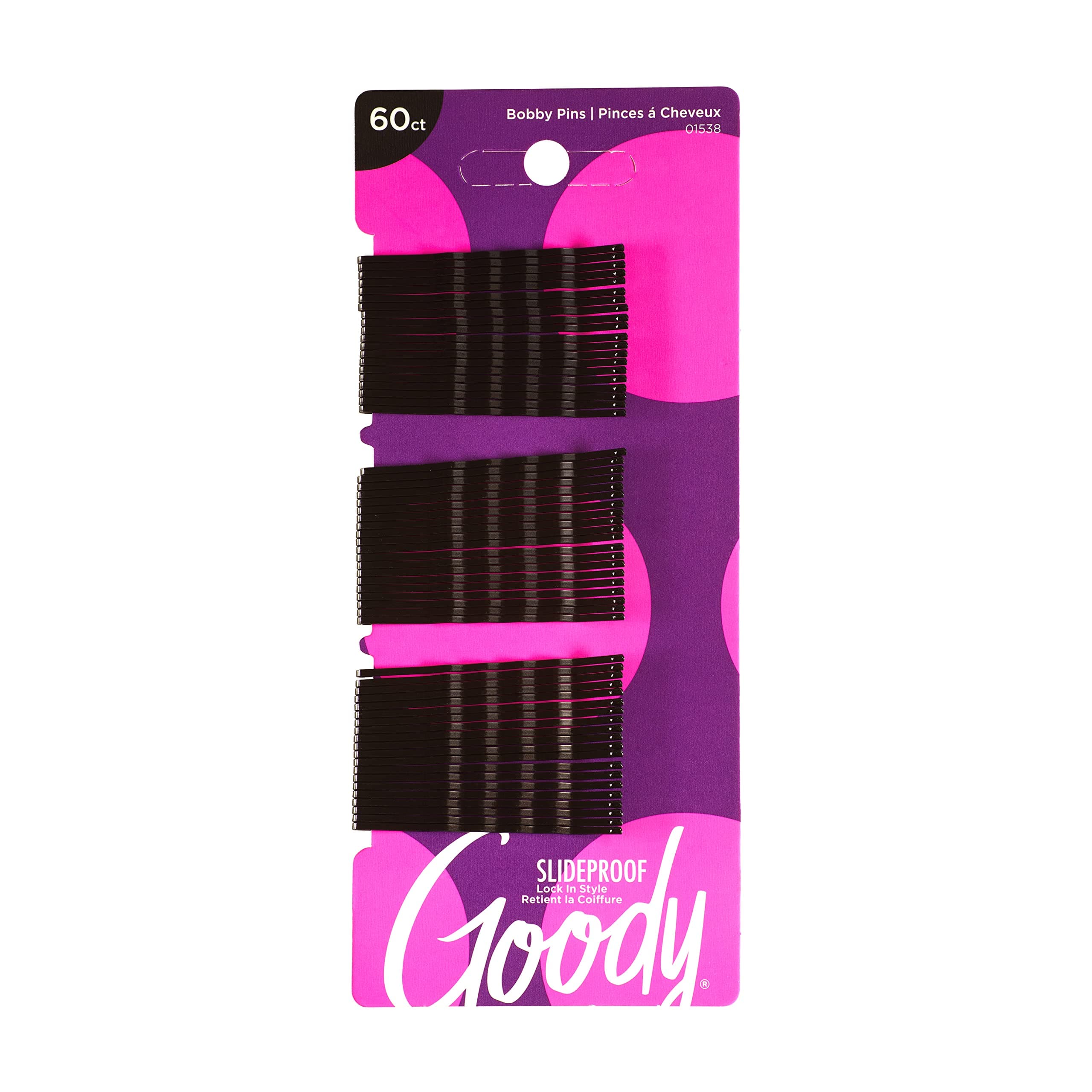 Bobby Pins, 2 Black, 60ct by Goody