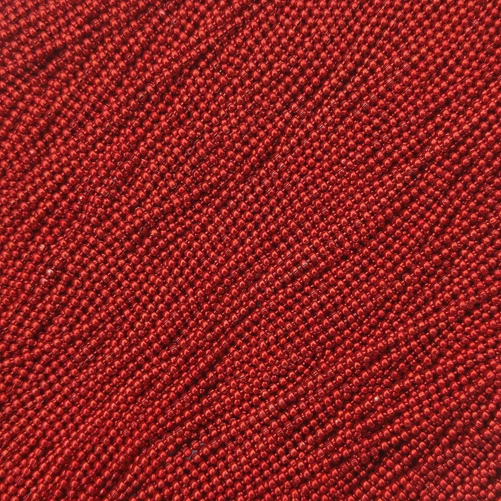 JL Ball Chain for Jewelry Making (Pack of 5 Meters), Decorating, Craft Work, Jewellery Making Kit (Red)