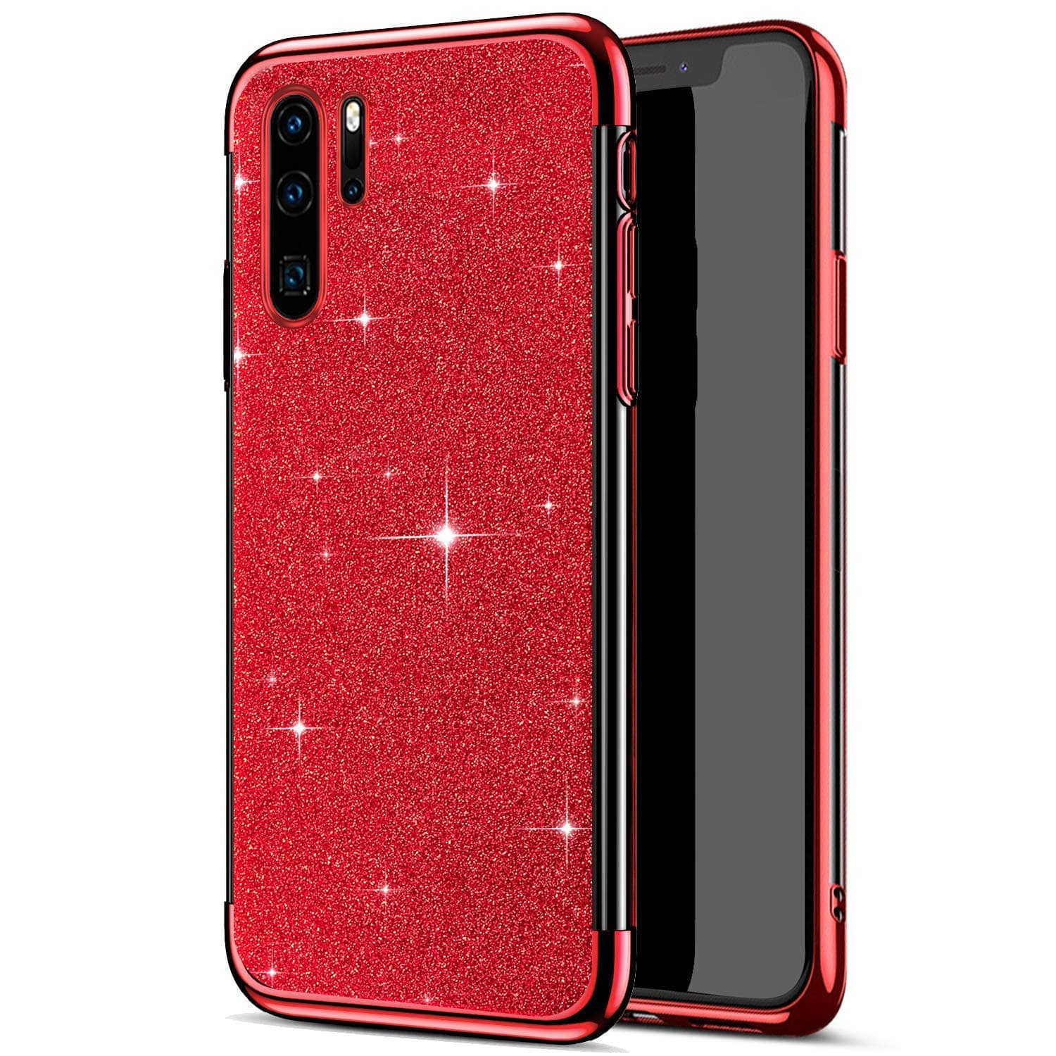 Herbests Case for Huawei P30 Huawei P30 Pro red