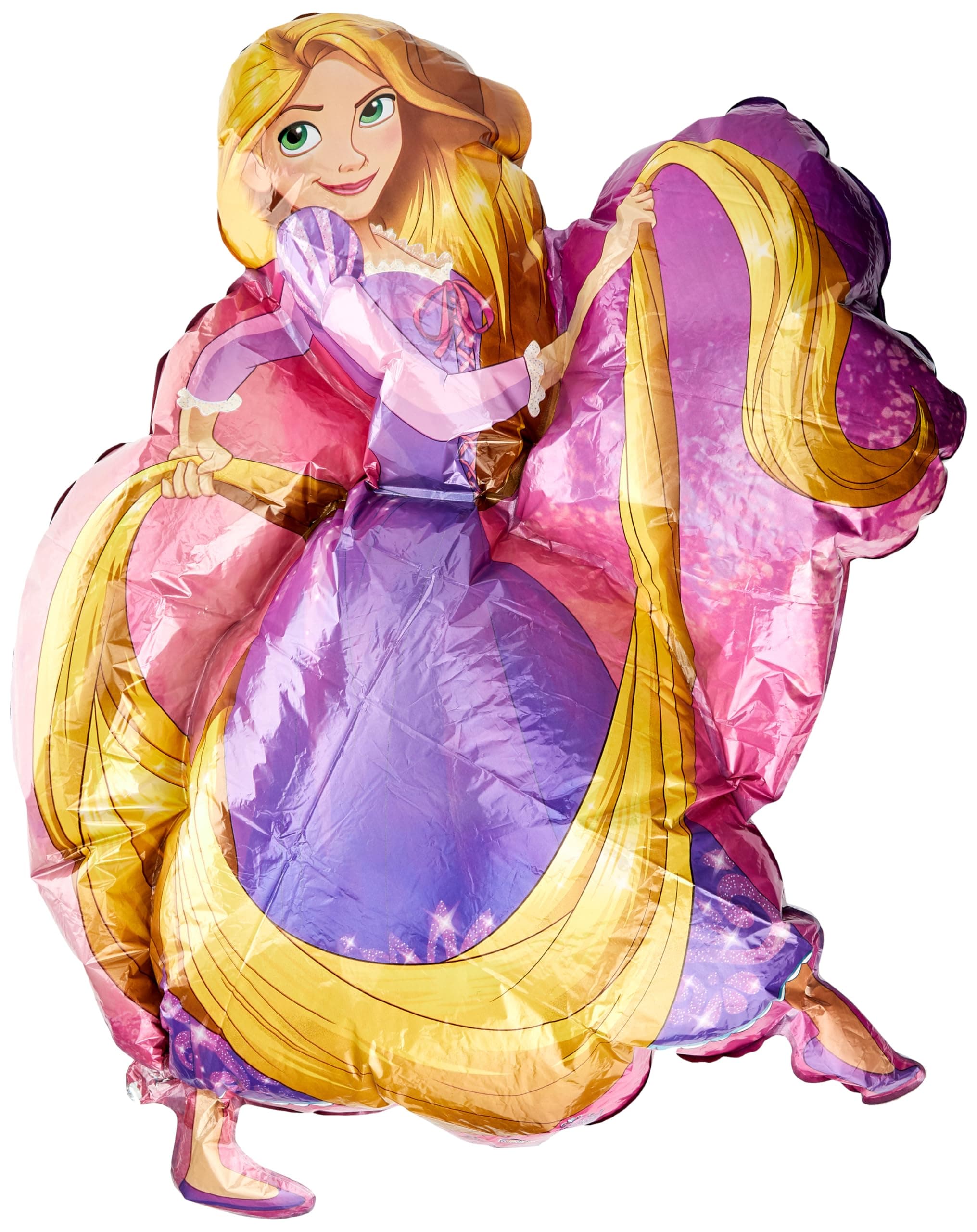 amscan Disney Princess Rapunzel SuperShape Foil Balloon, 31 Inch