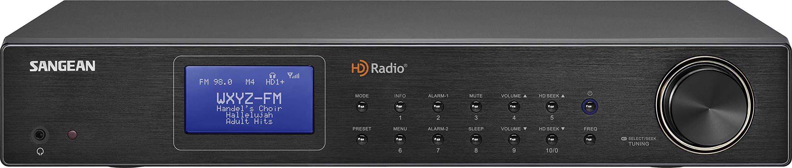 HDT-20 HD Radio/FM Stereo/AM Component Tuner, Black