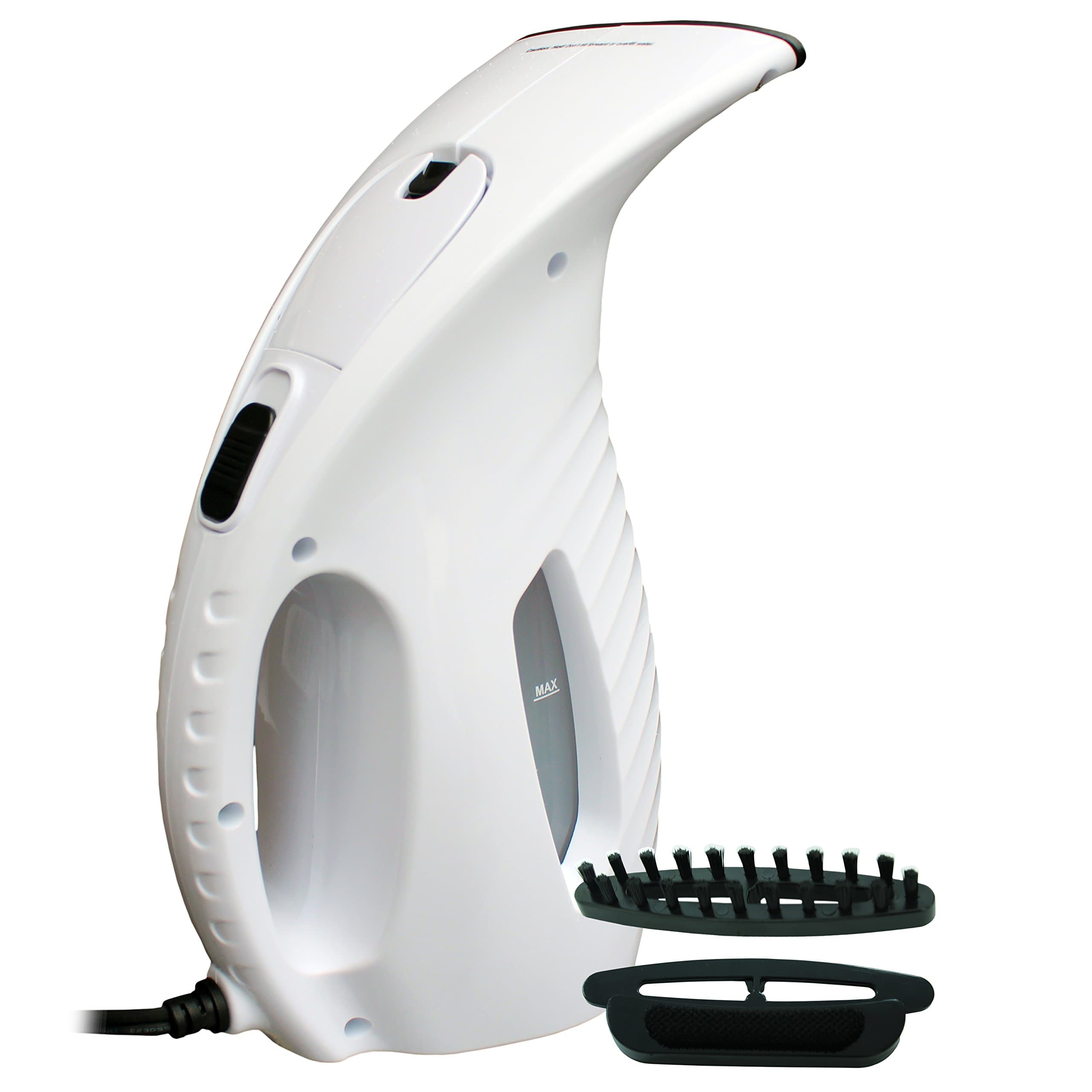 Wollin Handheld Fabric Steamer | Fast-Heat, Portable & High Capacity | Garment & Clothes Spit Free, Steam Cleaner for Travel & Home | Included 2 Brushes