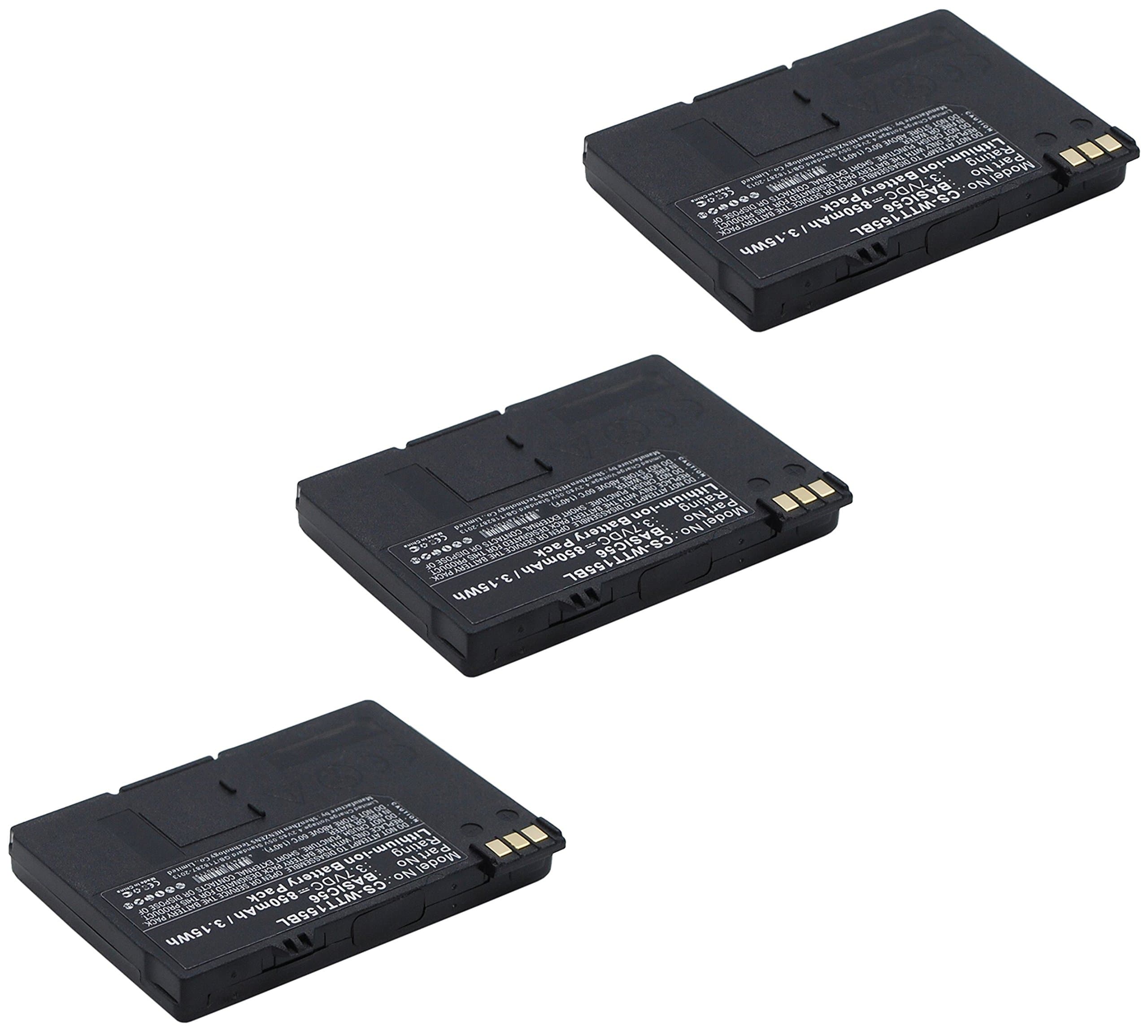 Synergy Digital Way Systems MTT 1500 Credit Card Reader Battery Combo-Pack Includes: 3 x SDPOS-L1932 Batteries