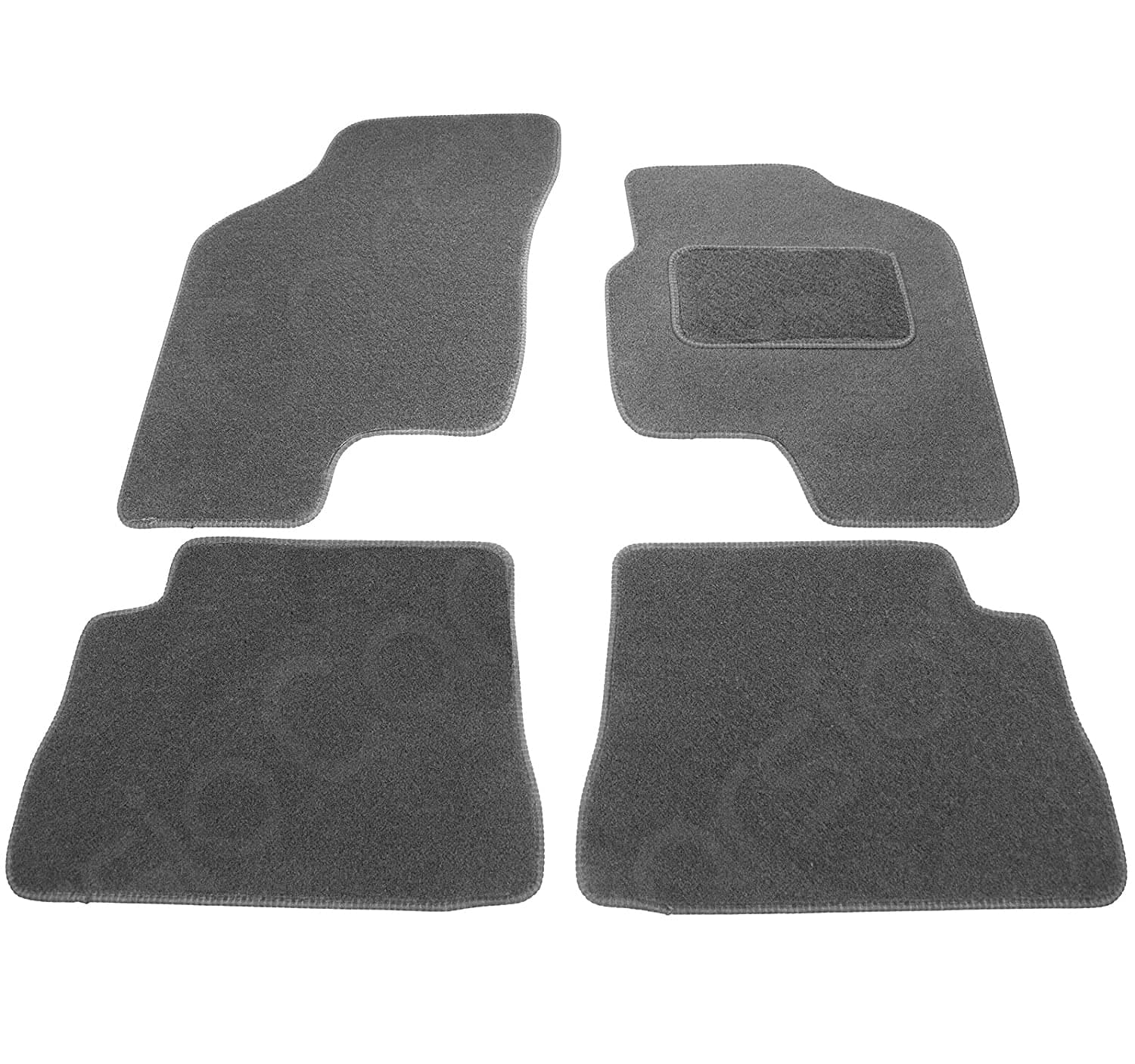 Carsio Carpet Car Mats For Hyundai Getz 2002 to 2010 4 Piece Set Tailored Fit Floor Mat Complete Accessory Black Custom Fitted - All Weather, Anti-Slip Backing & Black Trim