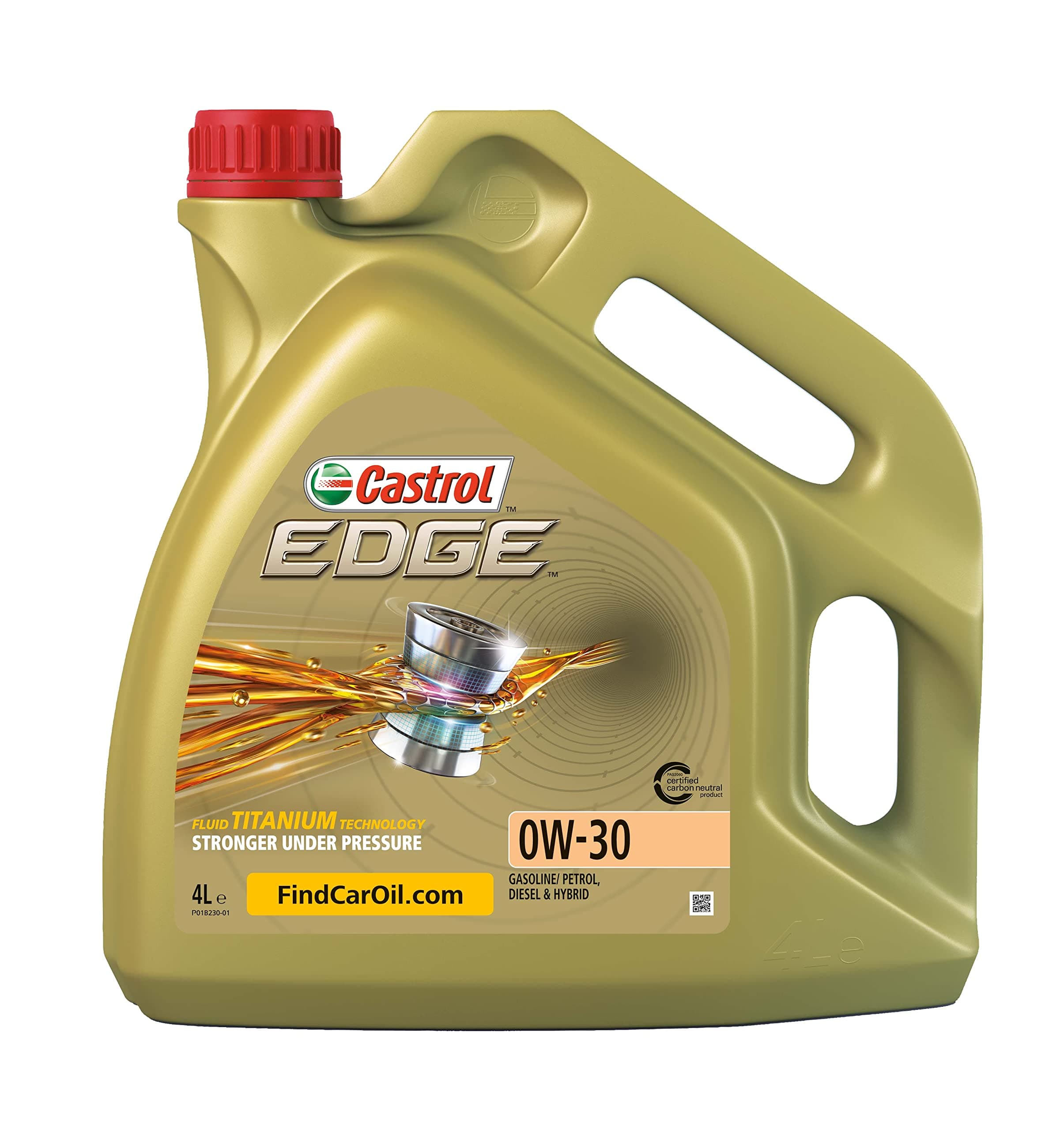 EDGE 0W-30 Engine Oil 4L, Gold
