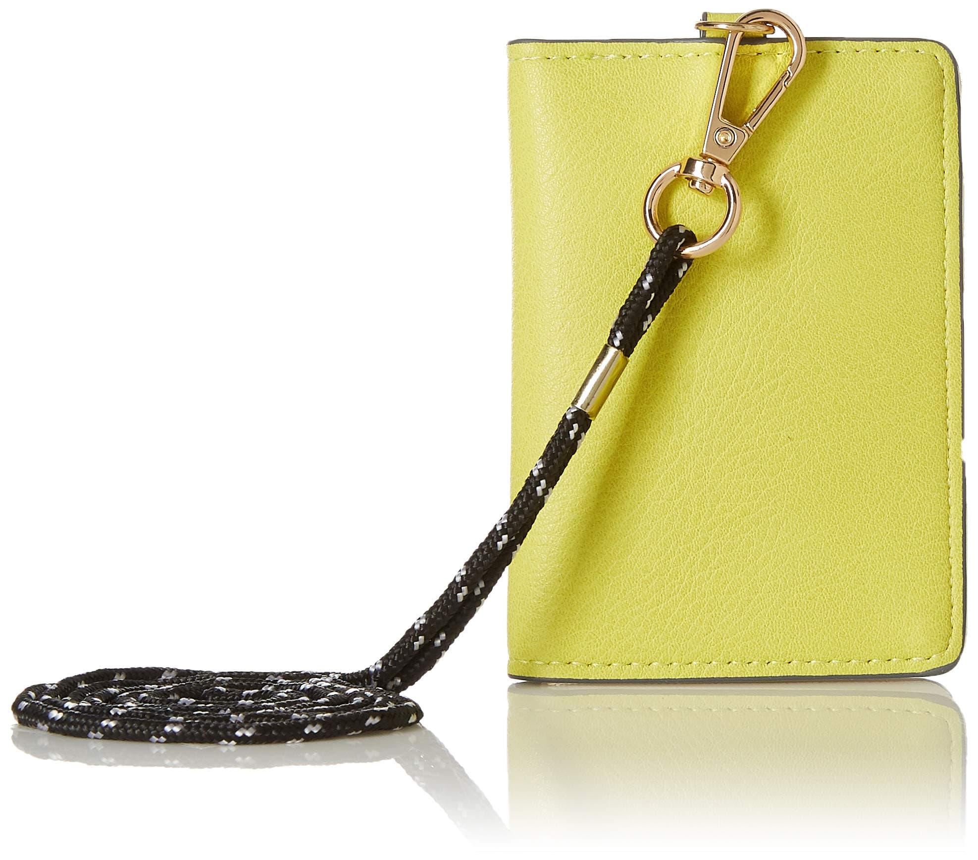 Accessorize London Zoe Neon Lanyard Car Women's Clutch (Yellow)