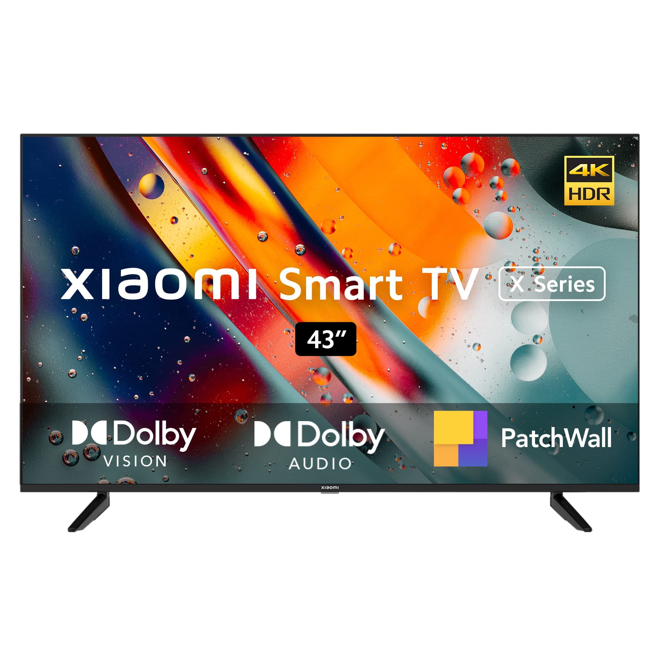 Xiaomi 108 cm (43 inches) X Series 4K Ultra HD Smart Android LED TV L43M7-A2IN (Black)