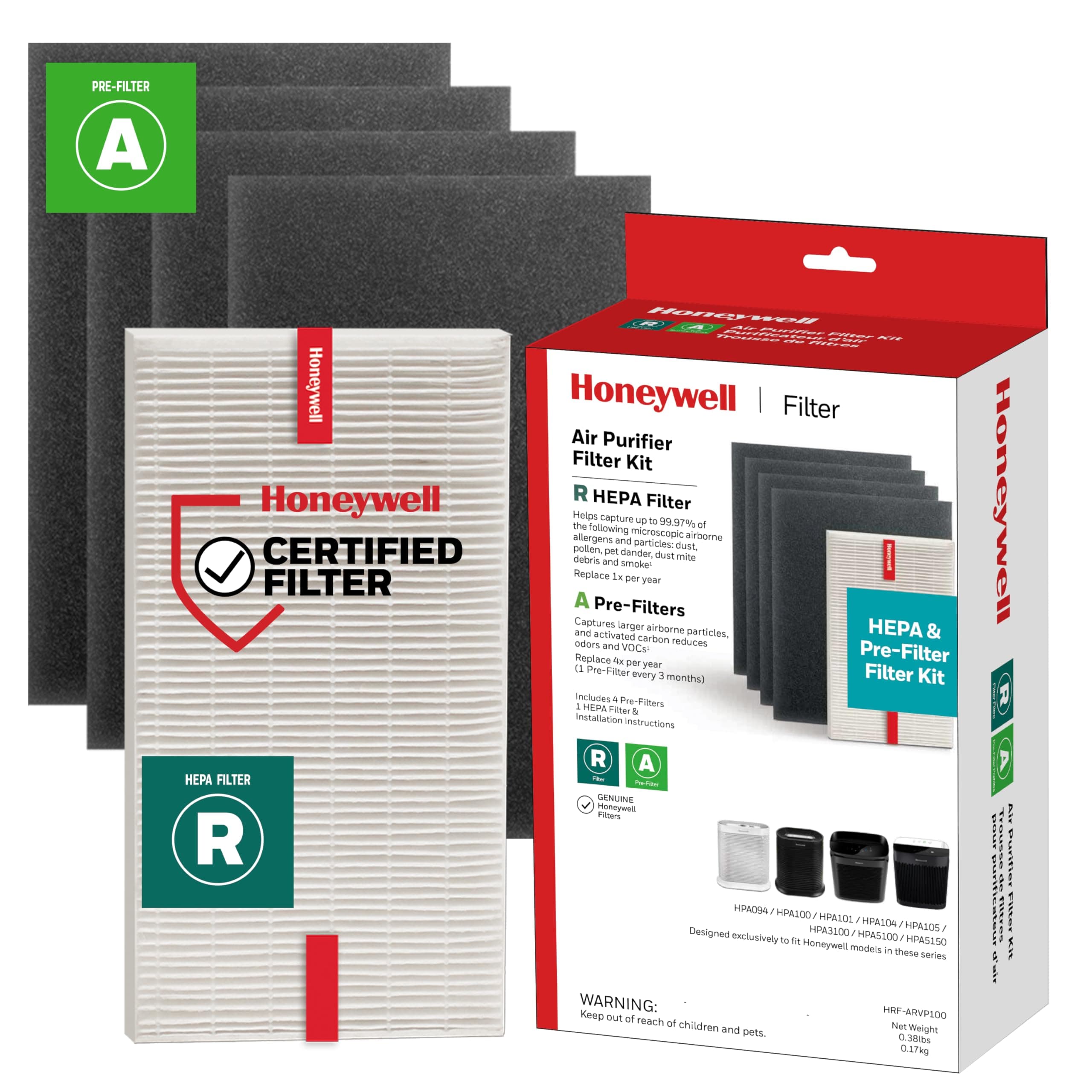 air Purifier Filter, Grey