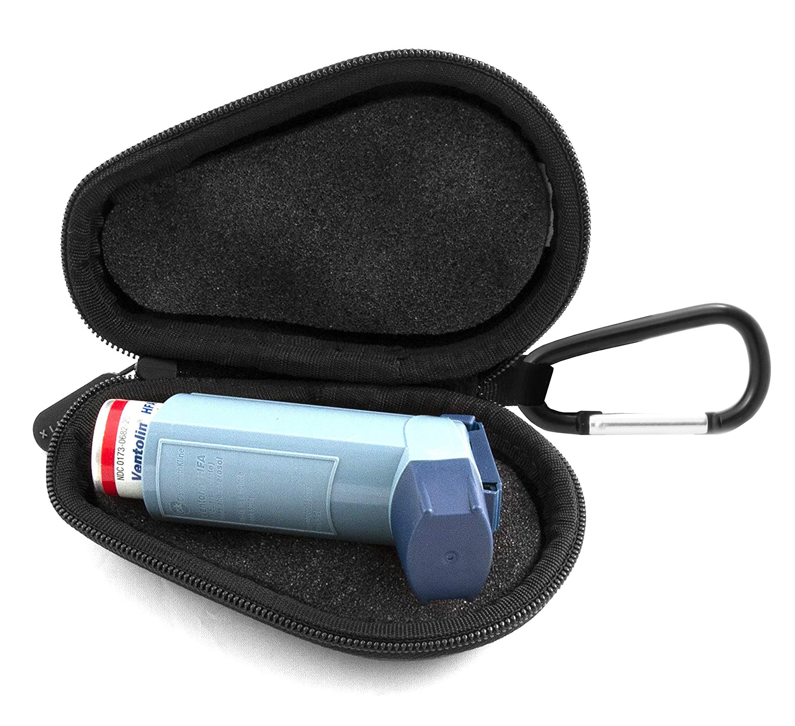 Asthma Inhaler Medicine Travel Case to Protect Portable Inhalers from Dust and Dirt, Does Not Include Inhaler
