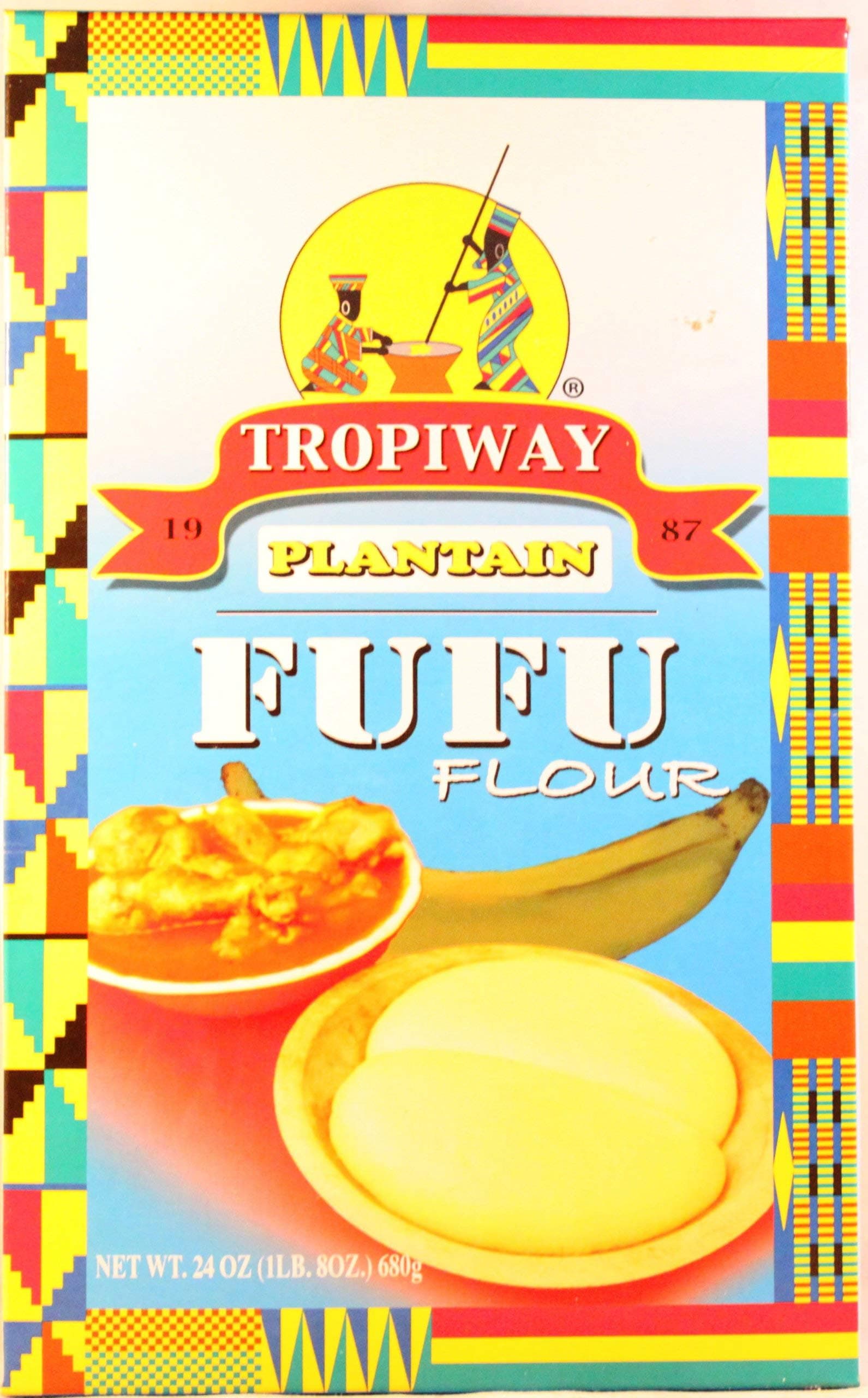 Tropiway Golden Tropics Plantain Fufu Flour, 680 g