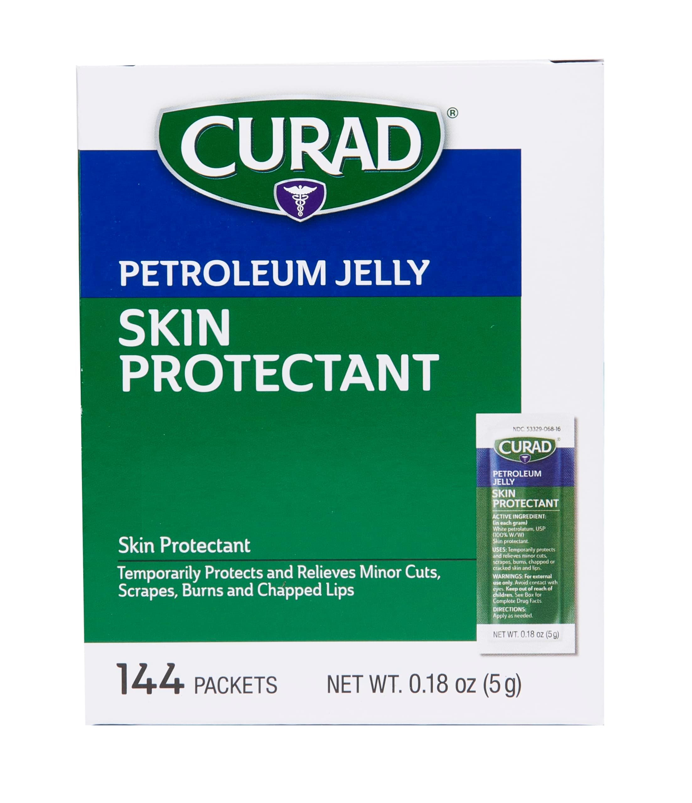 Curad Medline Petroleum Jelly, 144 Count