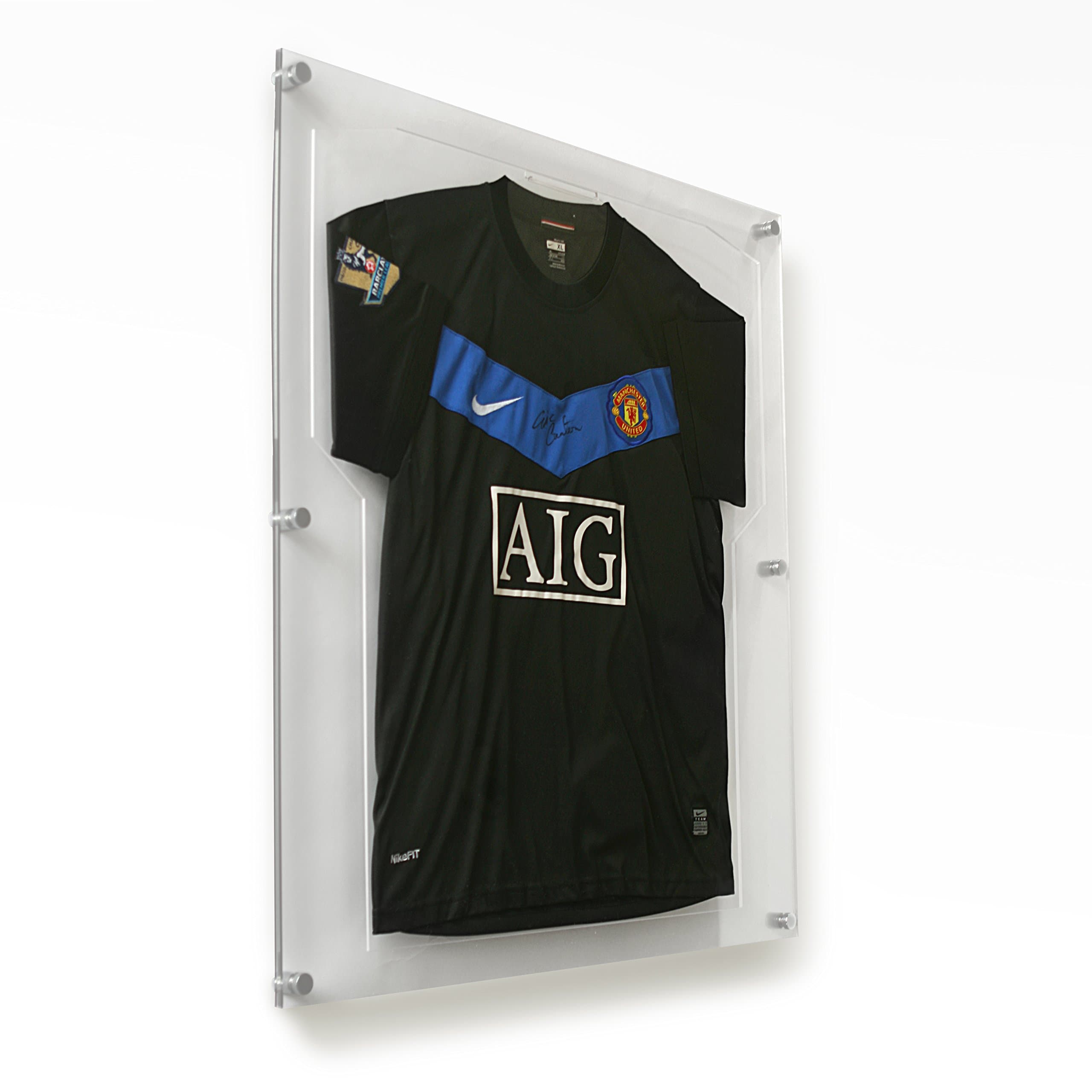 Get Acrylic Photo Frames Sports Shirt Display Frame 75x85cm - Modern Acrylic Styling - Choice of Transparent or 9 Colours (Clear/Transparent)