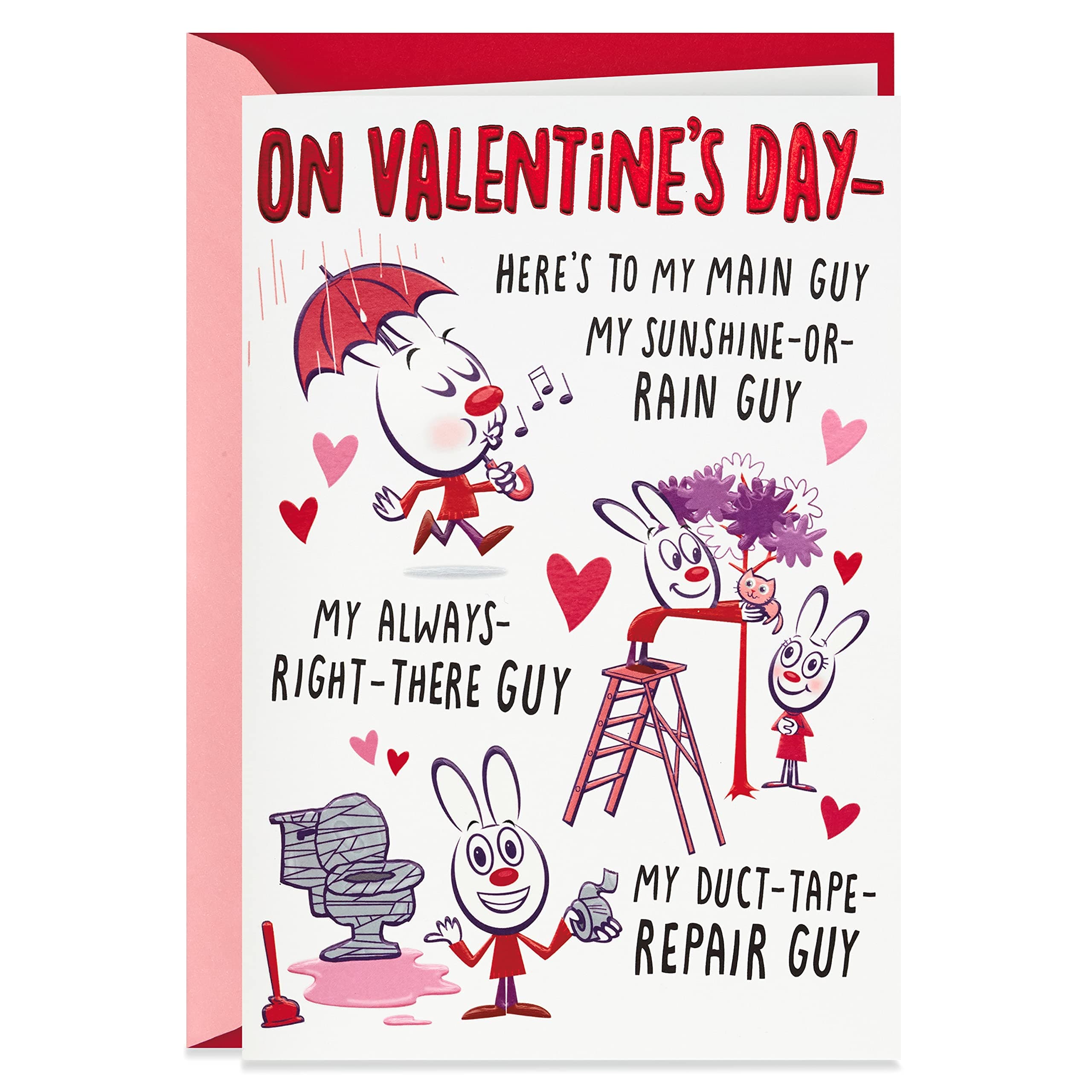 Funny Valentine's Day Card for Husband (Great Guy Poem)