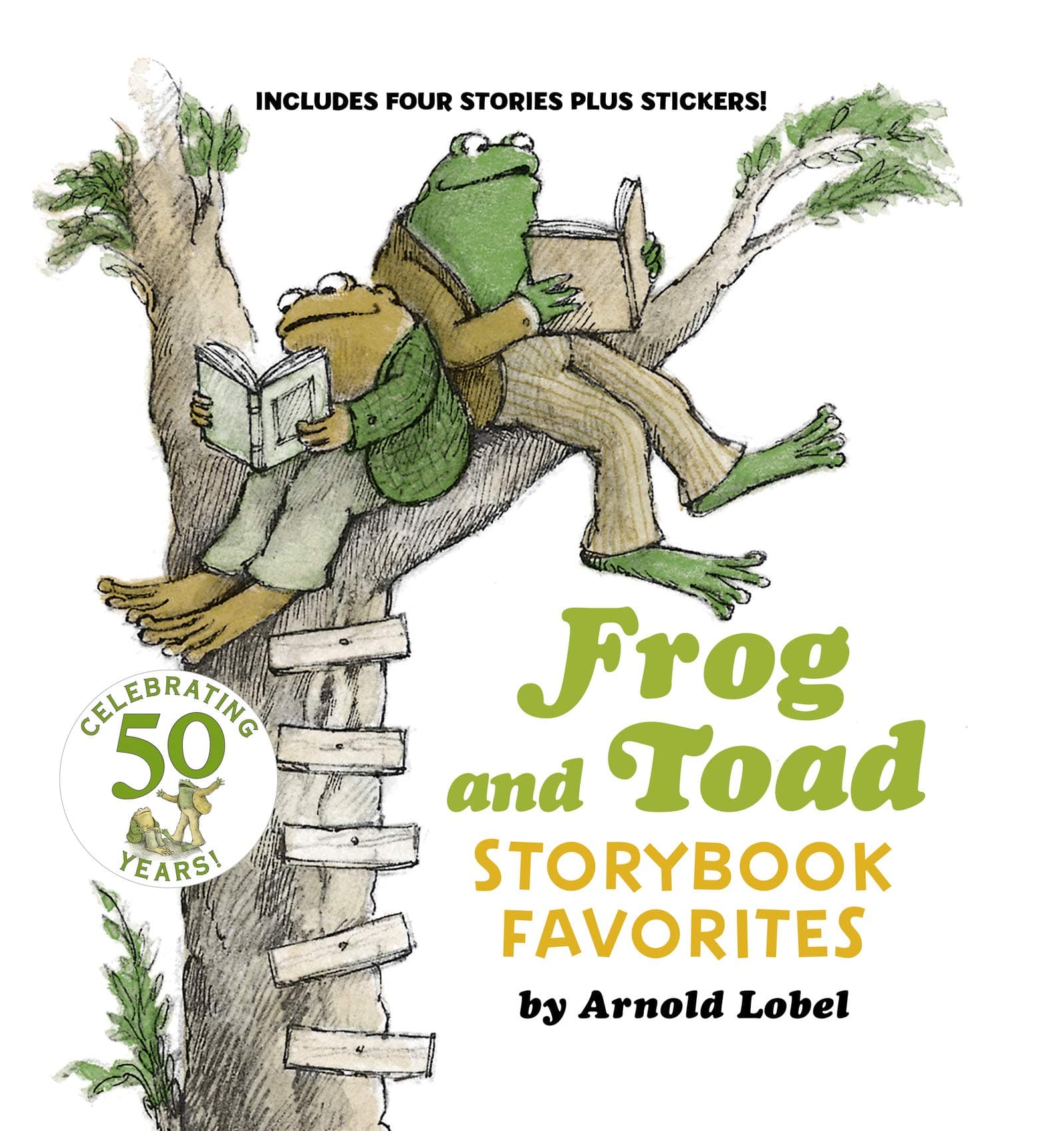 Frog and Toad Storybook Favorites: Includes 4 Stories Plus Stickers!: Includes Four Stories Plus Stickers! (I Can Read Level 2) Hardcover – Sticker Book, 19 Feb. 2019