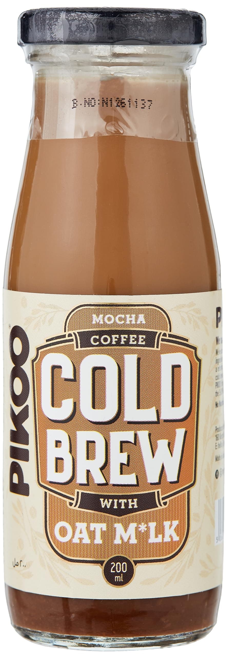 Pikoo Mocha Coffee Cold Brew with Oat Milk 200 ml