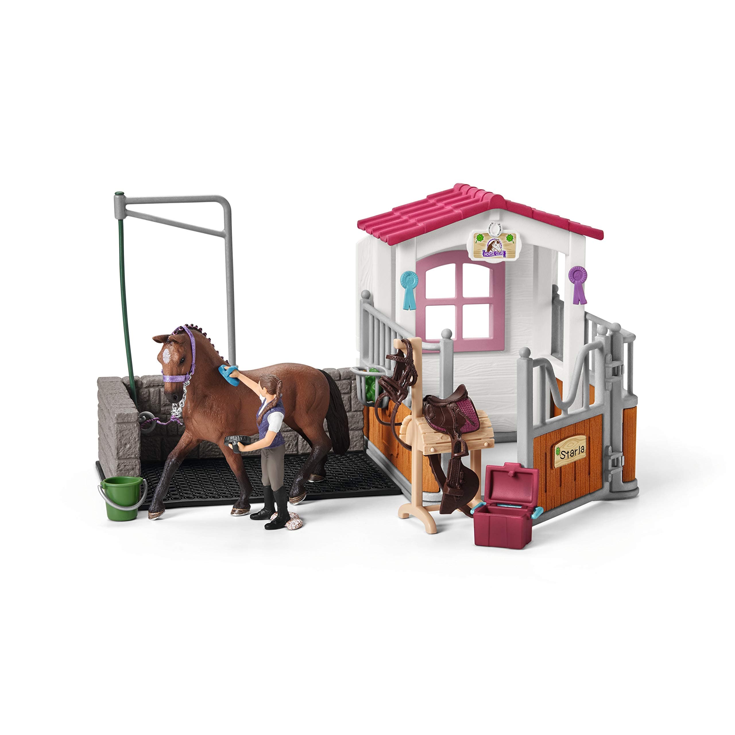 Schleich 42404, washing area with horse box