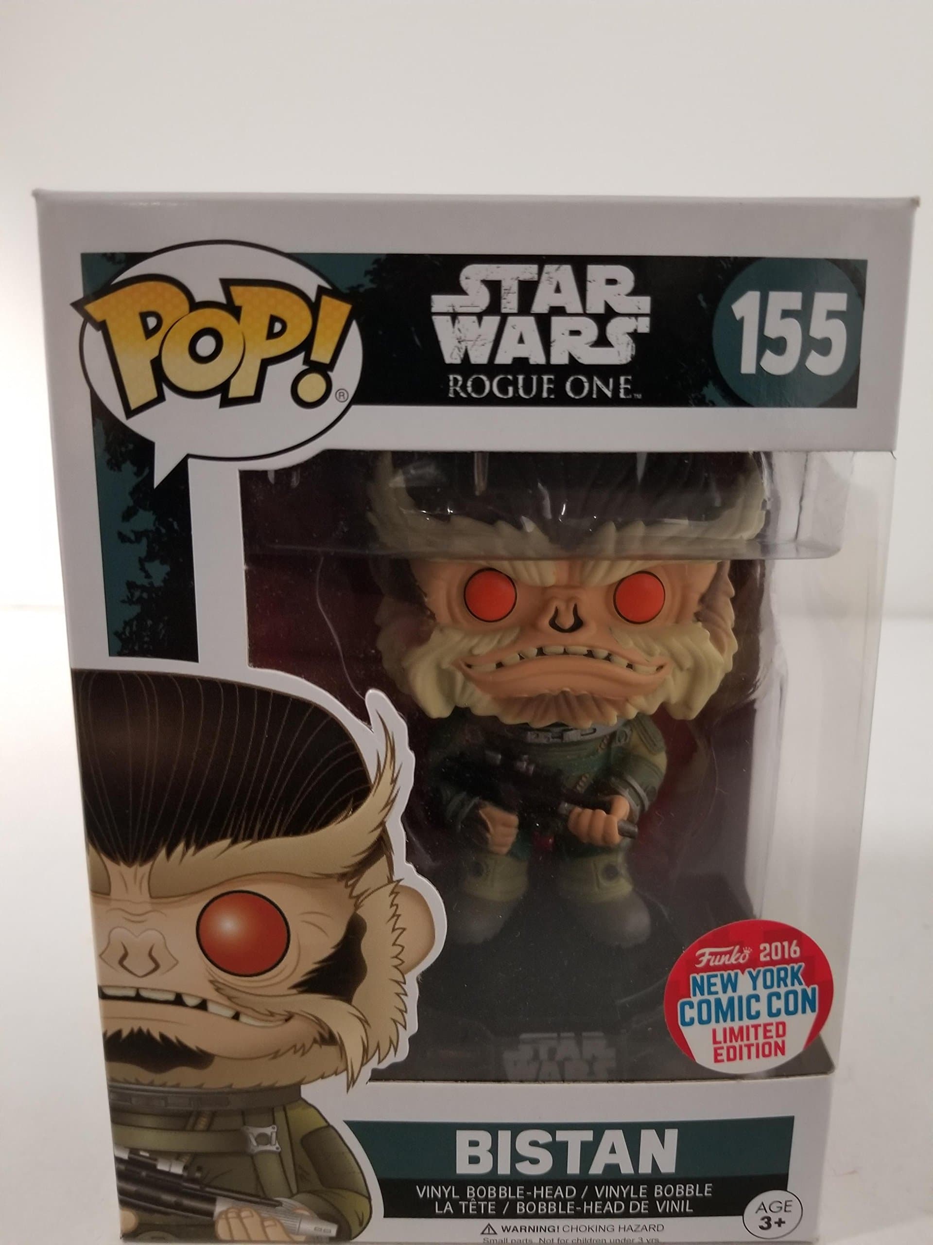 Pop Star Wars Bistan NYCC 2016 Exclusive Vinyl Figure [Rogue One]