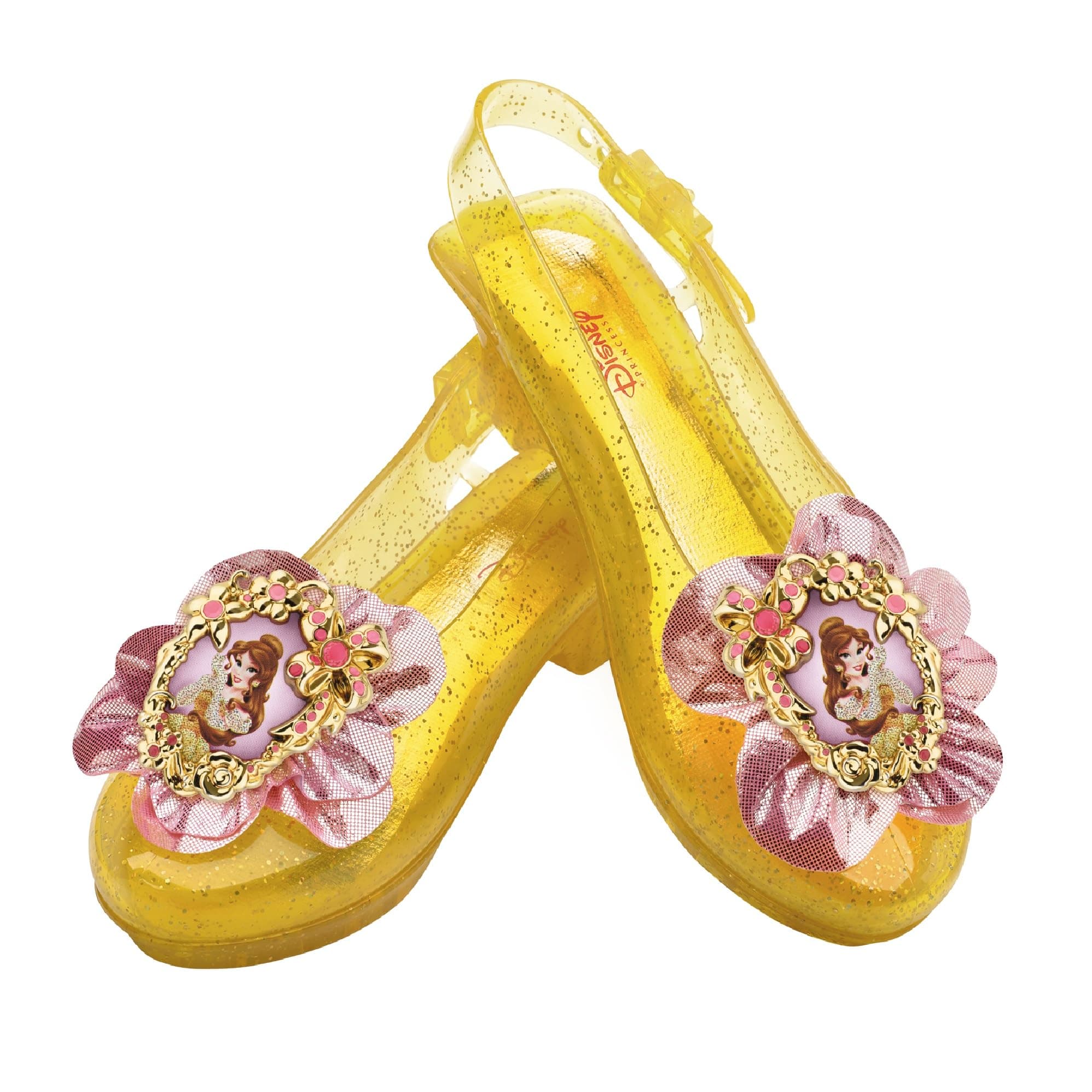 Disguise Disney Princess Beauty and the Beast Belle Sparkle Shoes, One Color, One Size