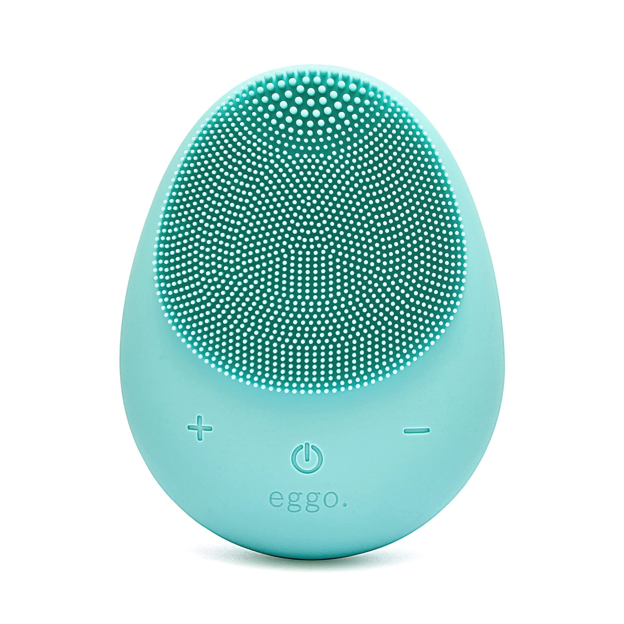 Eggo® Sonic Facial Cleanser - Electric Skin Cleansing and Exfoliating Device, A Vibrating Massager with Silicone Brush for All Skin Types - Deep Cleansing, Anti-Aging Scrubber (T)