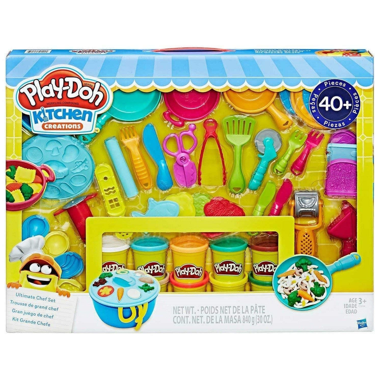Pawtucket Play Doh Gold Playset (Play Doh Ultimate Chef Set)