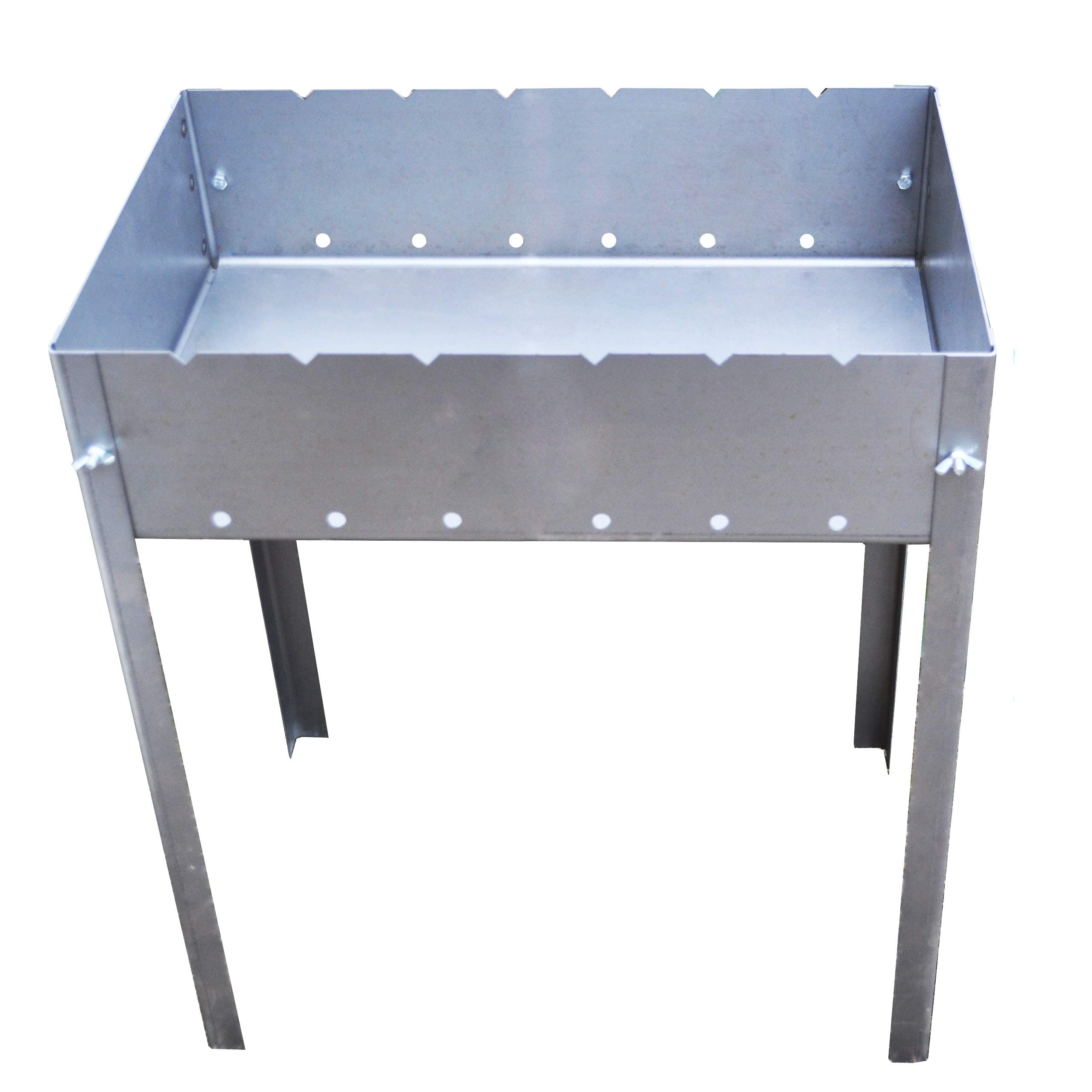 Medium Removable Steel Barbecue - Mangal Type - Russia
