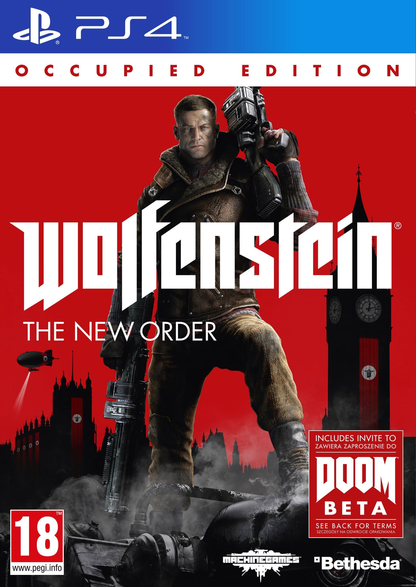 Wolfenstein The New Order Occupied Edition PS4 Game