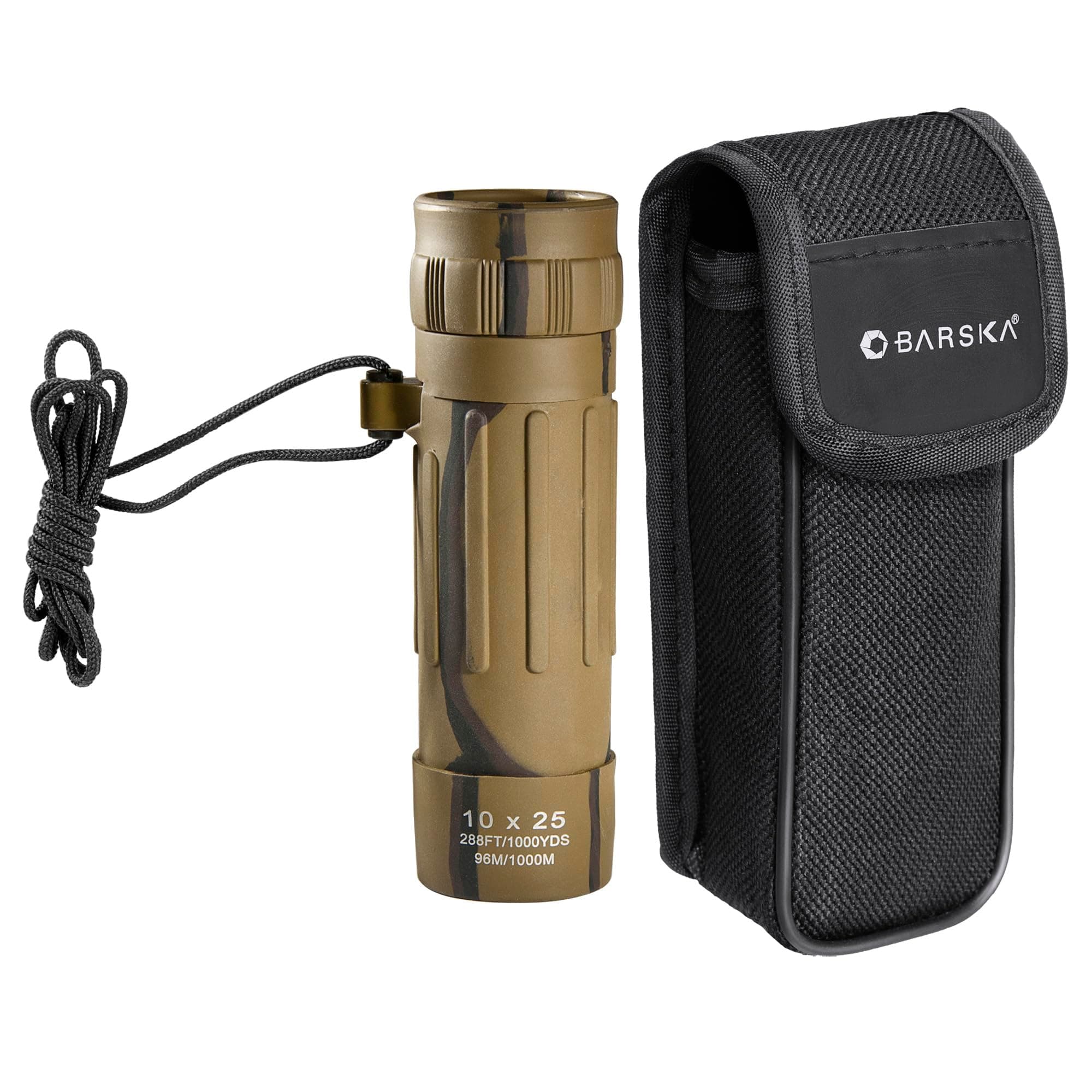 10x25 Lucid View Camouflage Monocular (AA10195)