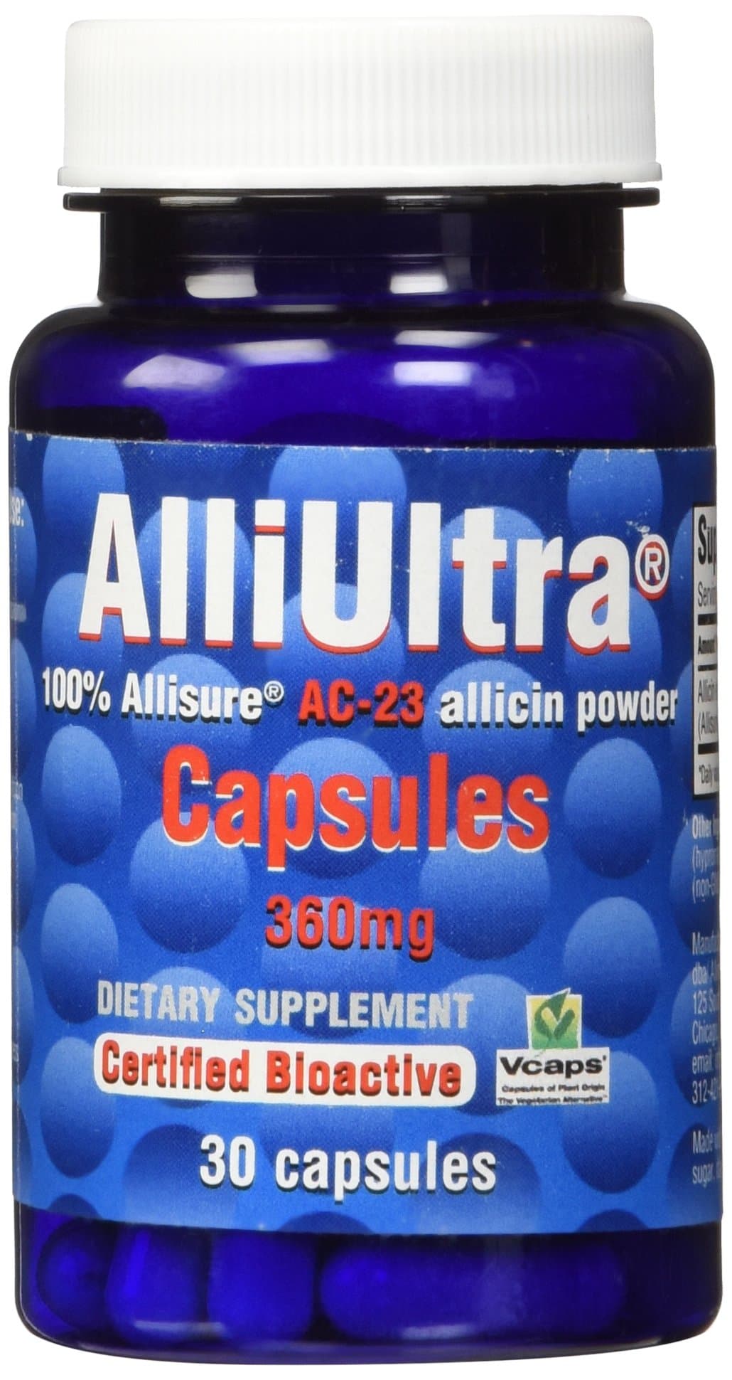 AlliUltra Capsules, 360 mg, 30 Capsules