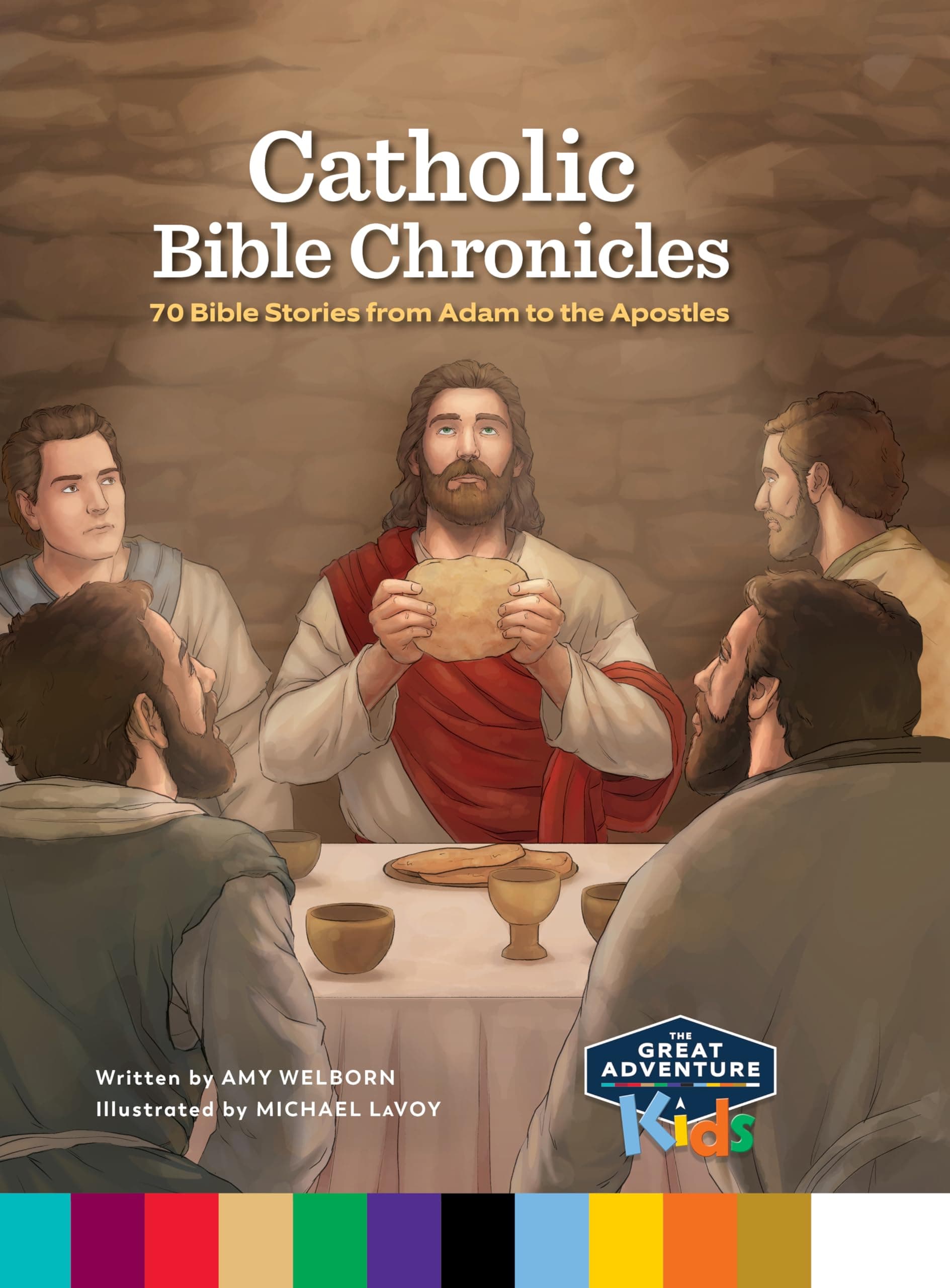 Catholic Bible Chronicles: 70 Bible Stories from Adam to the Apostles (Great Adventure Kids)