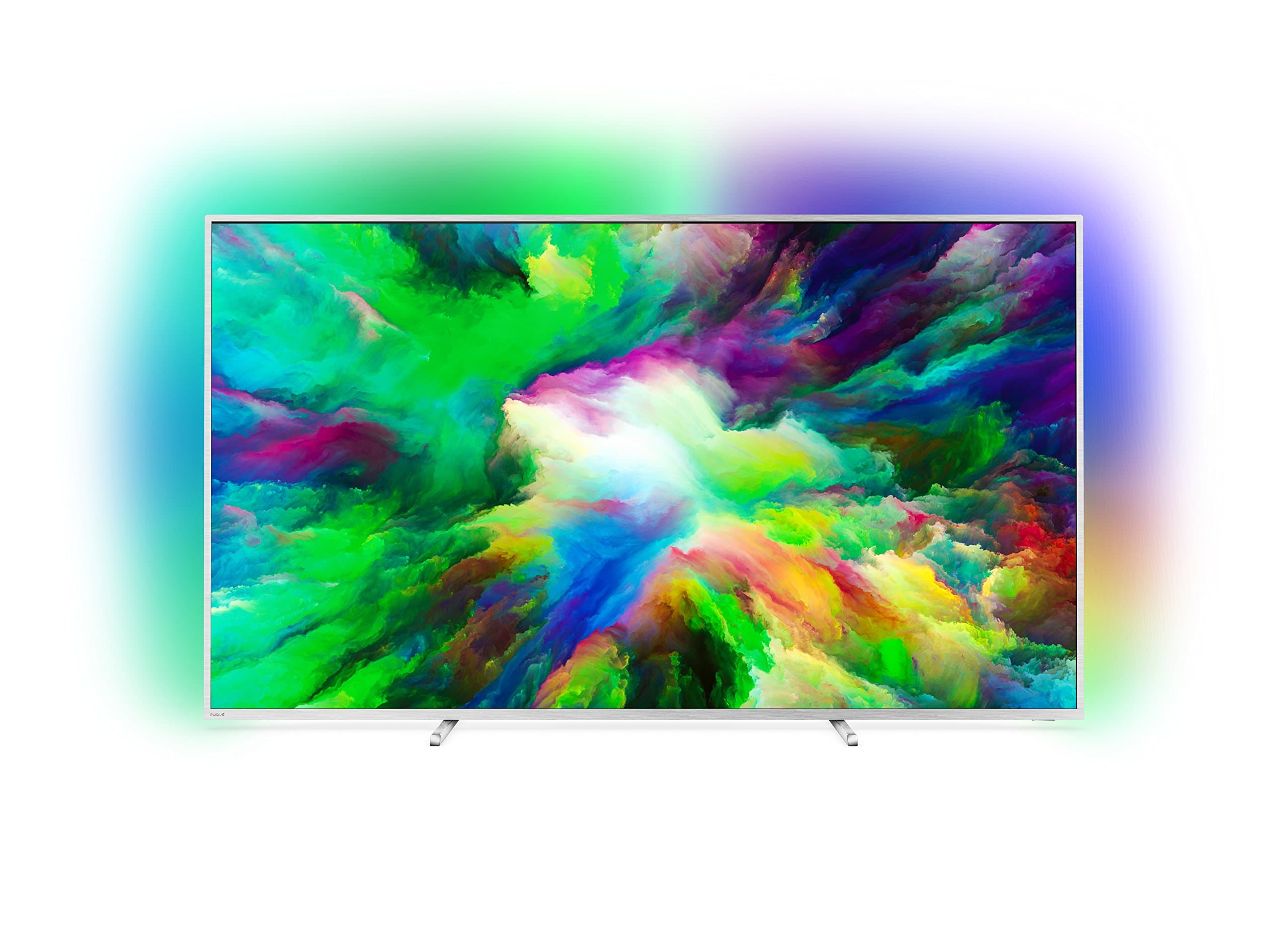 Philips 75PUS7803/12 75-Inch 4K Ultra HD Android Smart TV - Light Silver [Energy Class A+]