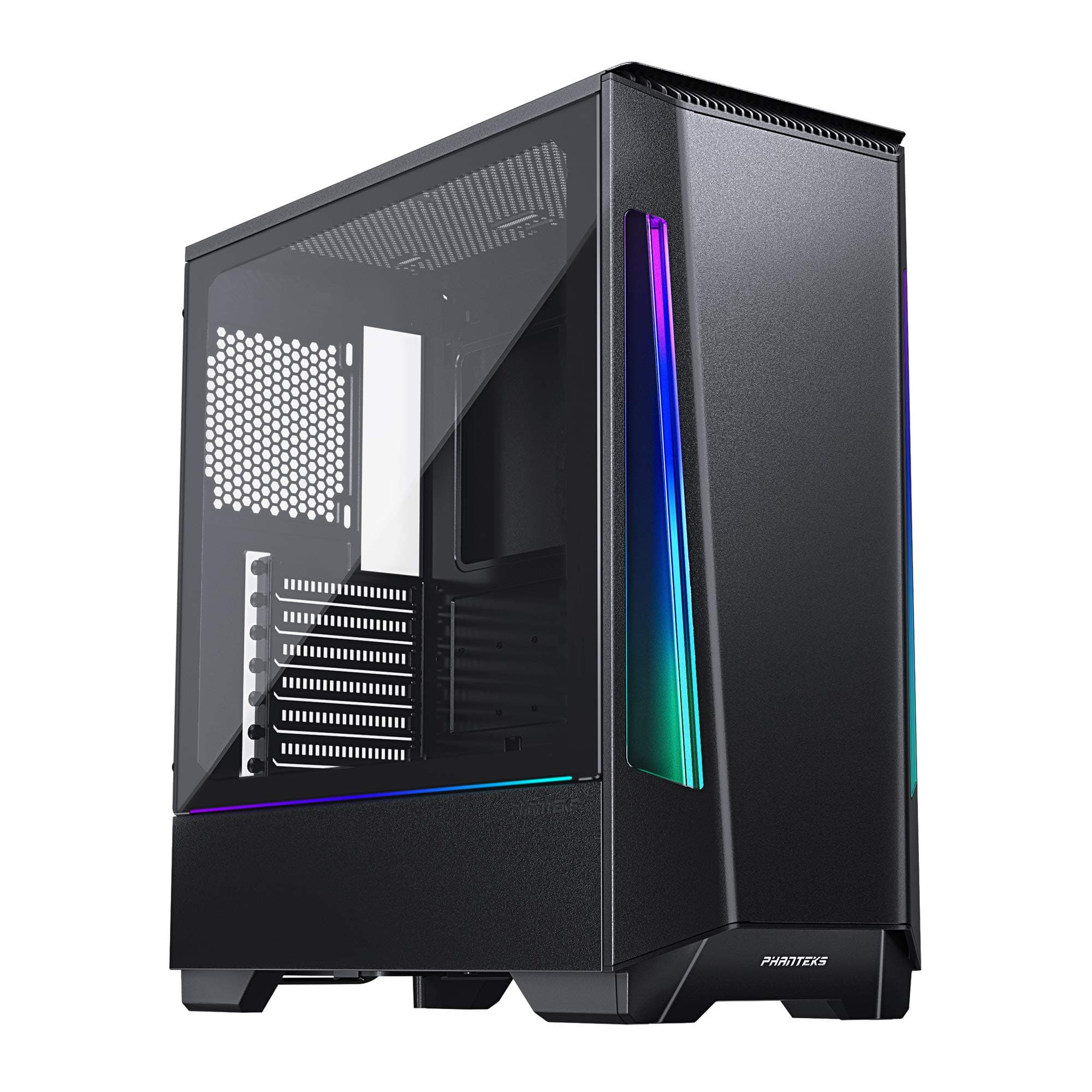 Phanteks Eclipse P360X Compact E-ATX Mid-tower case, Tempered Glass, Digital-RGB lighting, Black