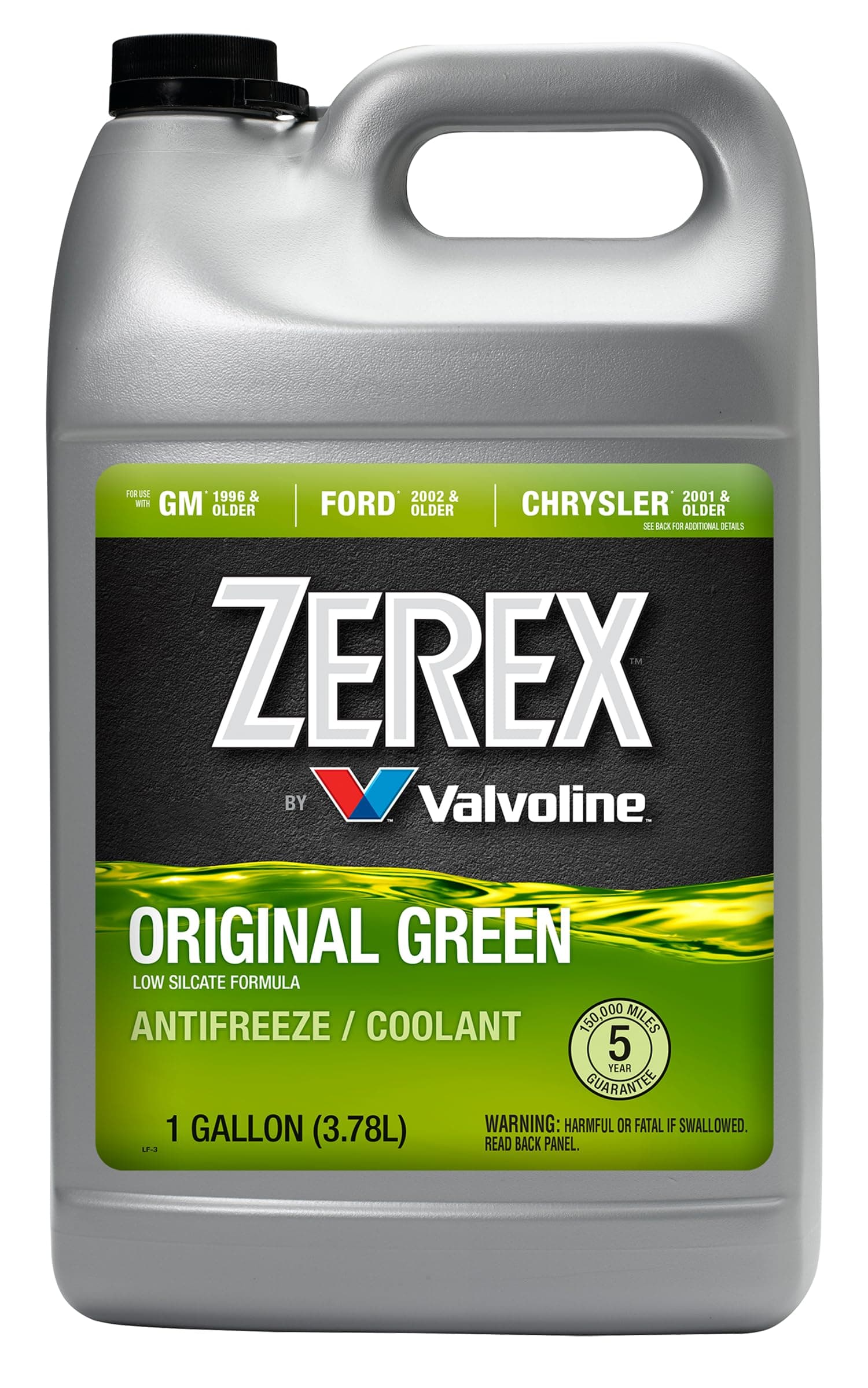 Original Green Low Silicate Concentrate Antifreeze/Coolant 1 GA, 128 Fl Oz (Pack of 1)